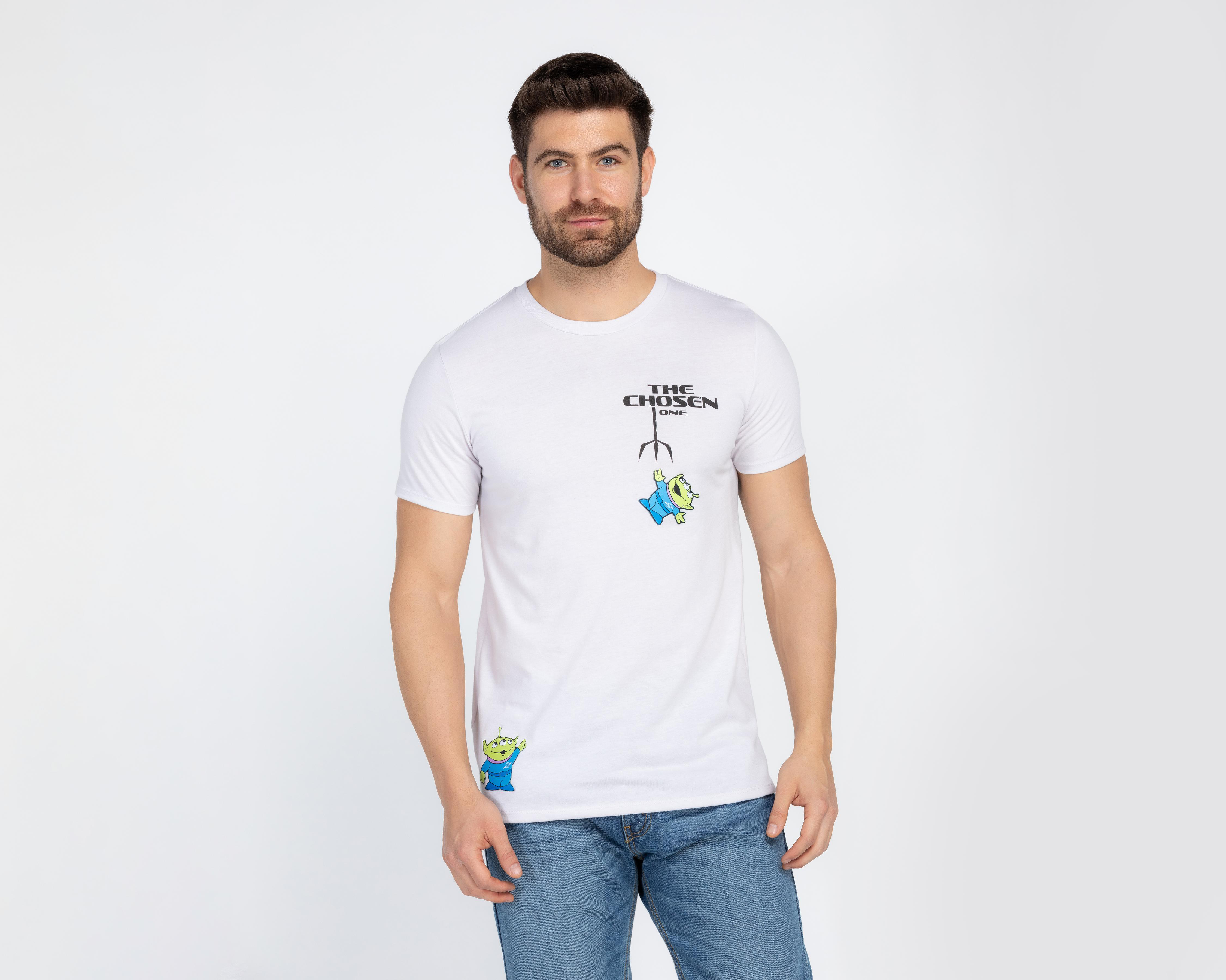 Foto 2 pulgar | Playera Disney Toy Story Cuello Redondo para Hombre