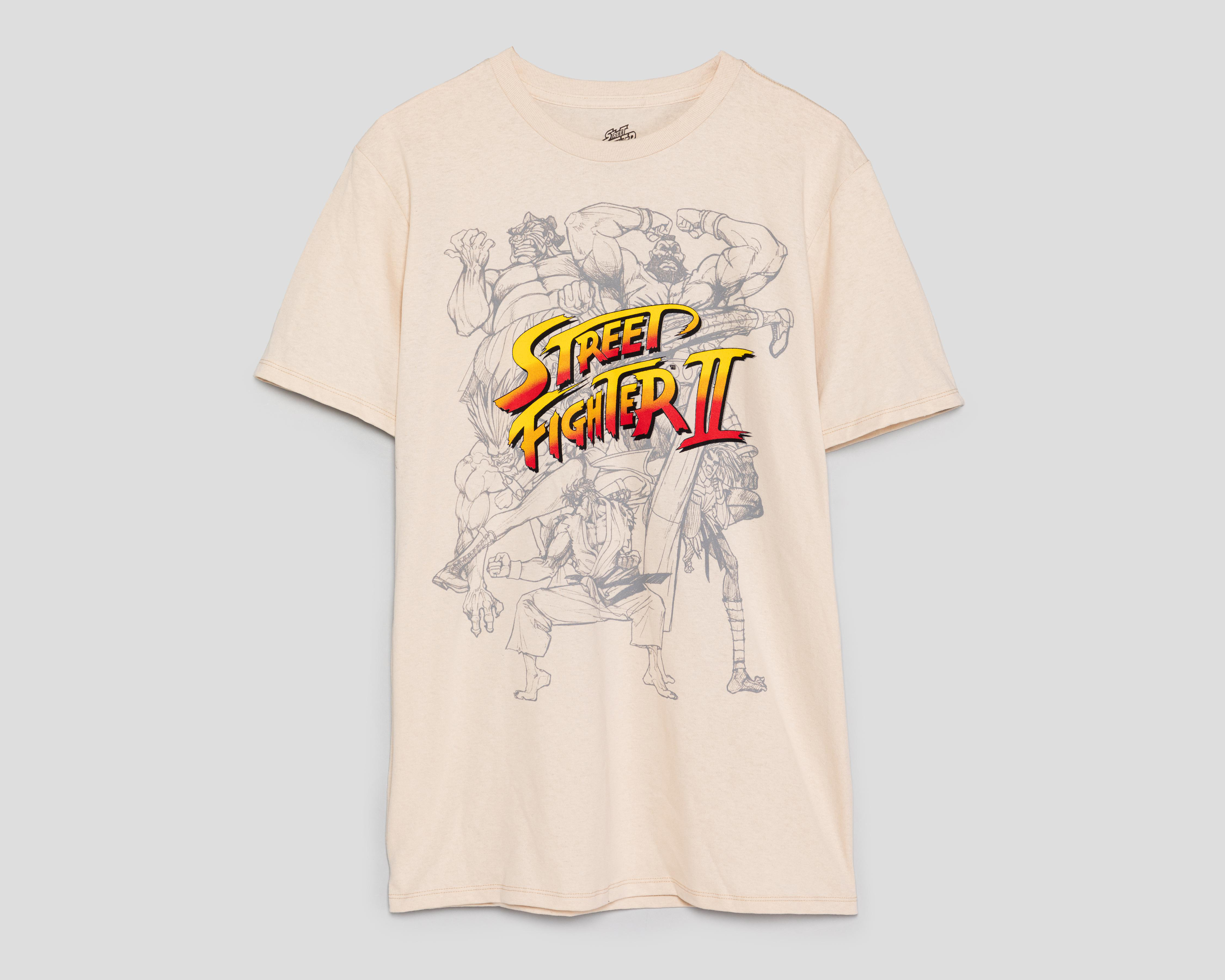 Foto 2 pulgar | Playera Street Figther II para Hombre