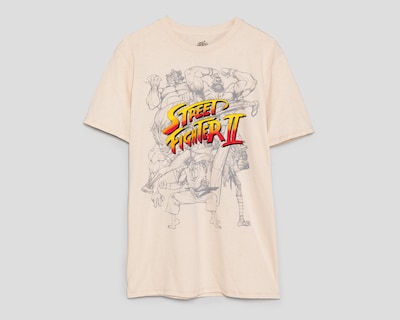Foto 1 | Playera Street Figther II para Hombre