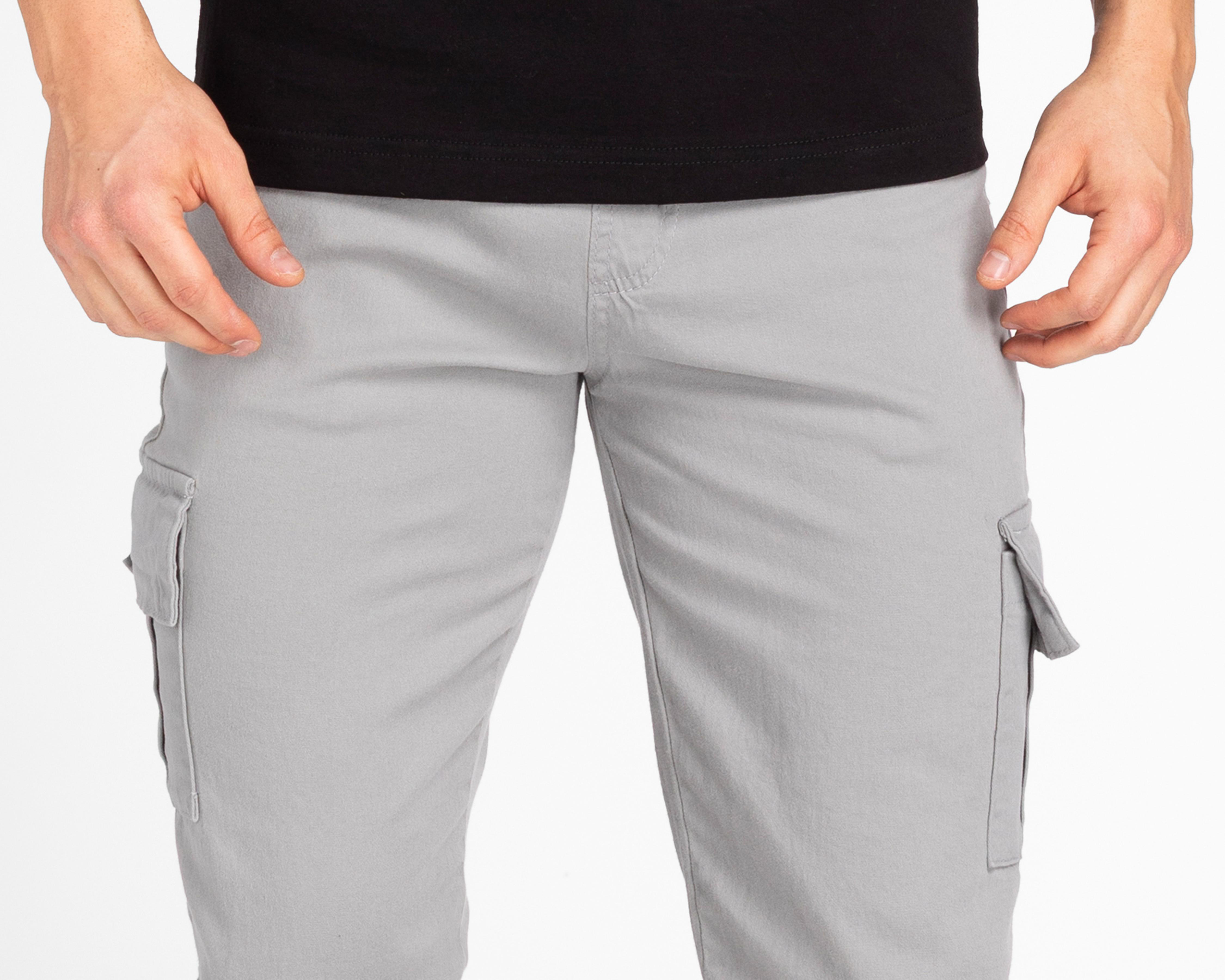 Foto 4 | Jogger Refill Gris para Hombre