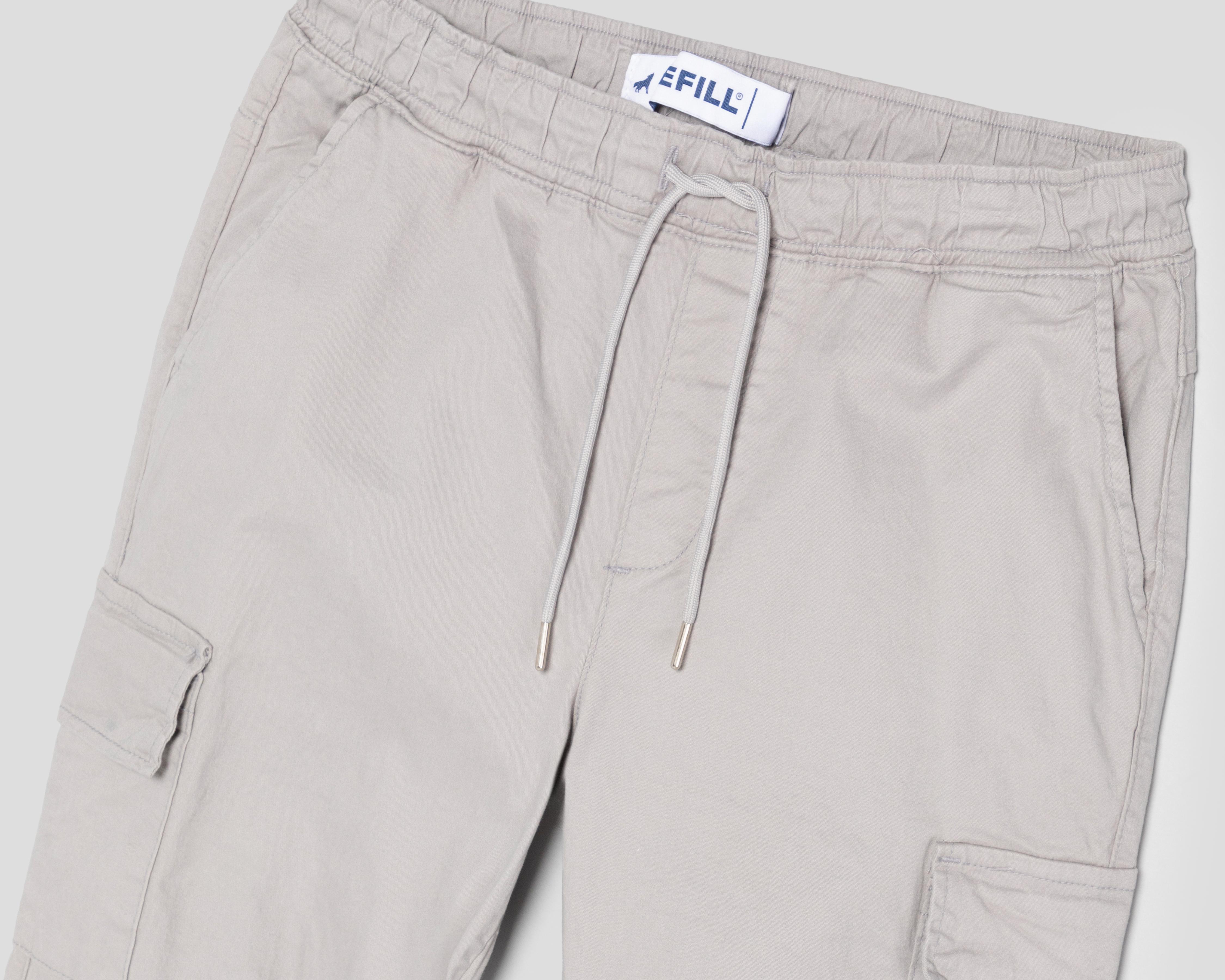 Foto 4 pulgar | Jogger Refill Gris para Hombre