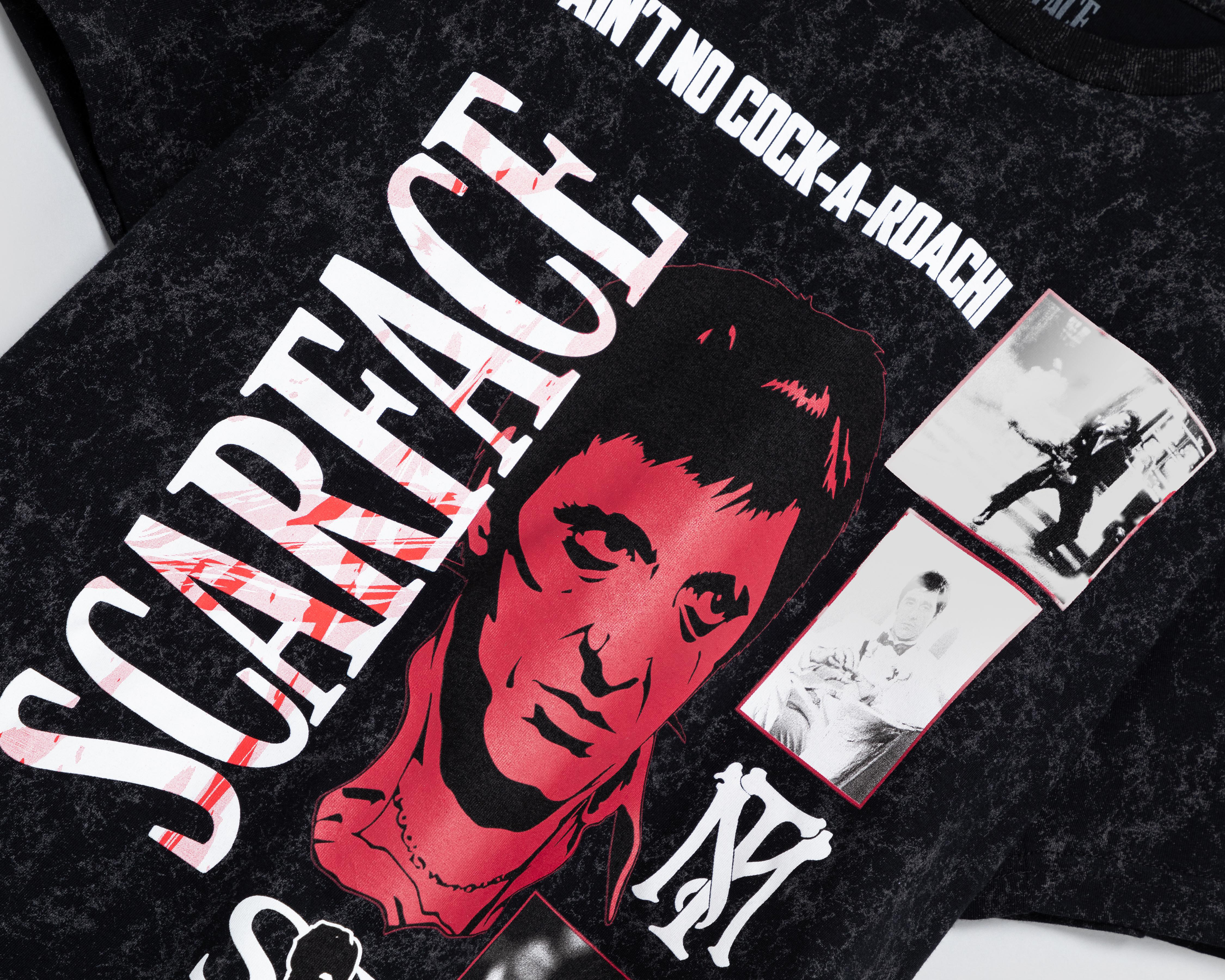 Foto 4 pulgar | Playera Scarface Cuello Redondo para Hombre