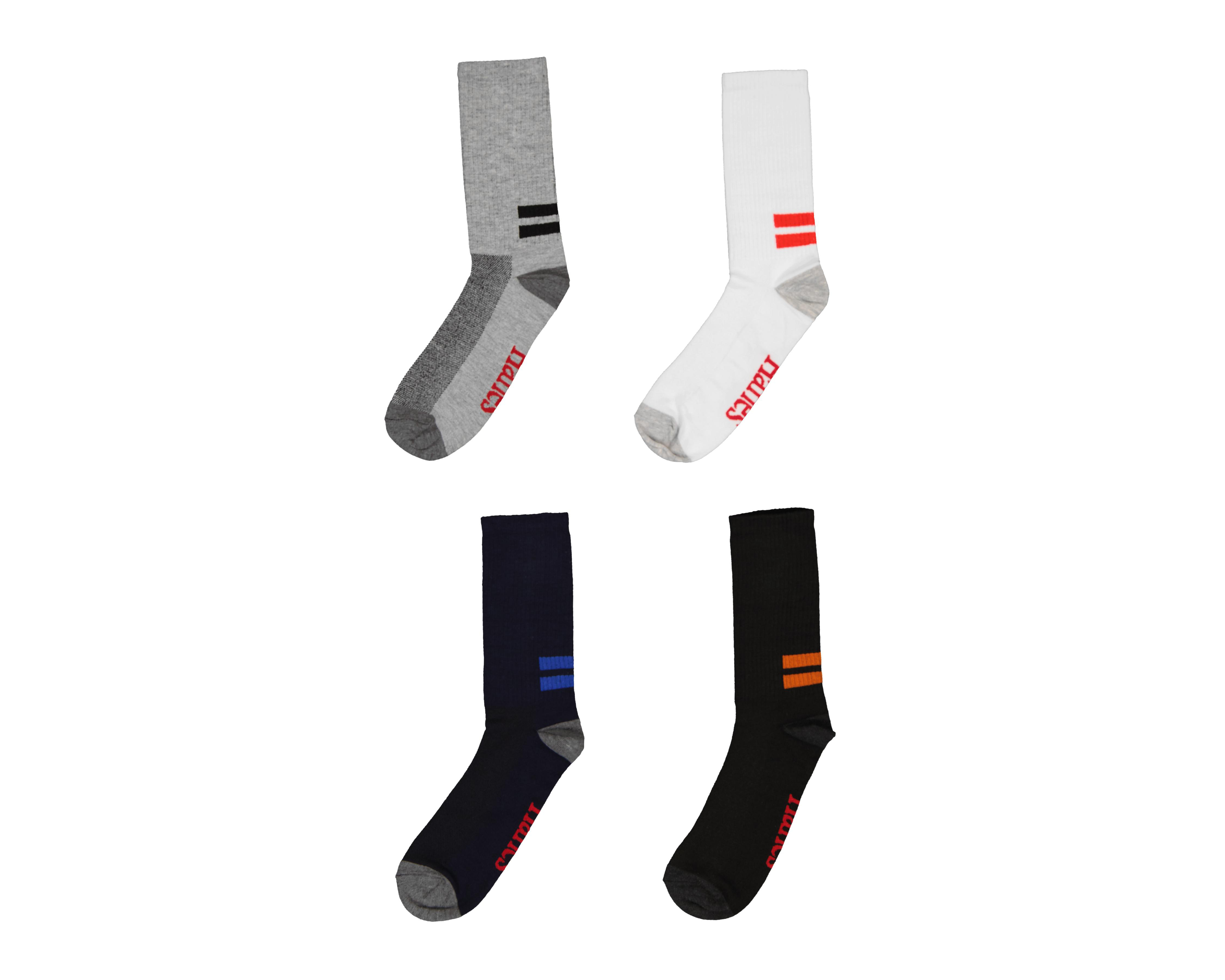 Calcetas Deportivas Hanes para Hombre 4 Pares