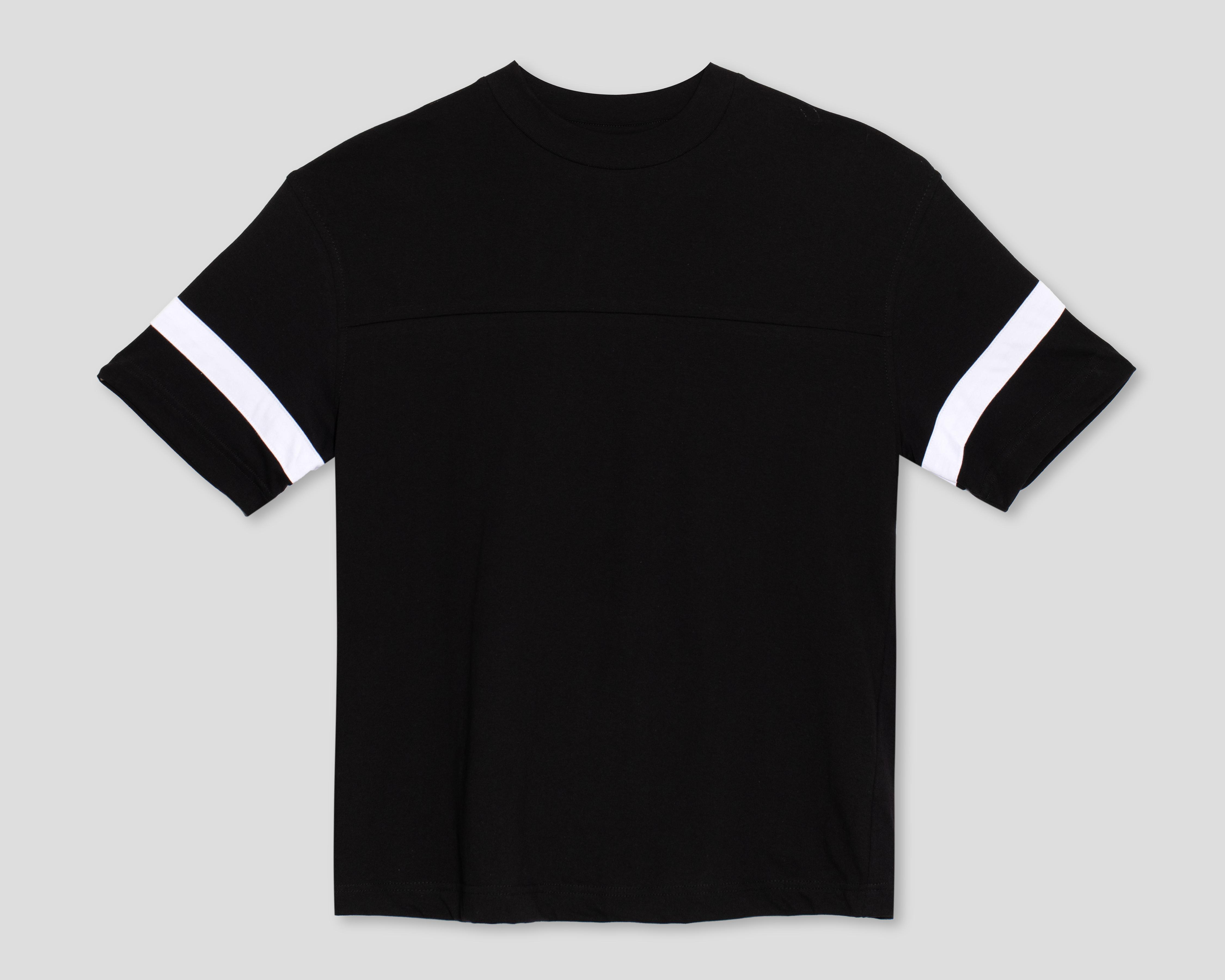 Foto 1 | Playera de Cuello Redondo Negra Strona para Hombre