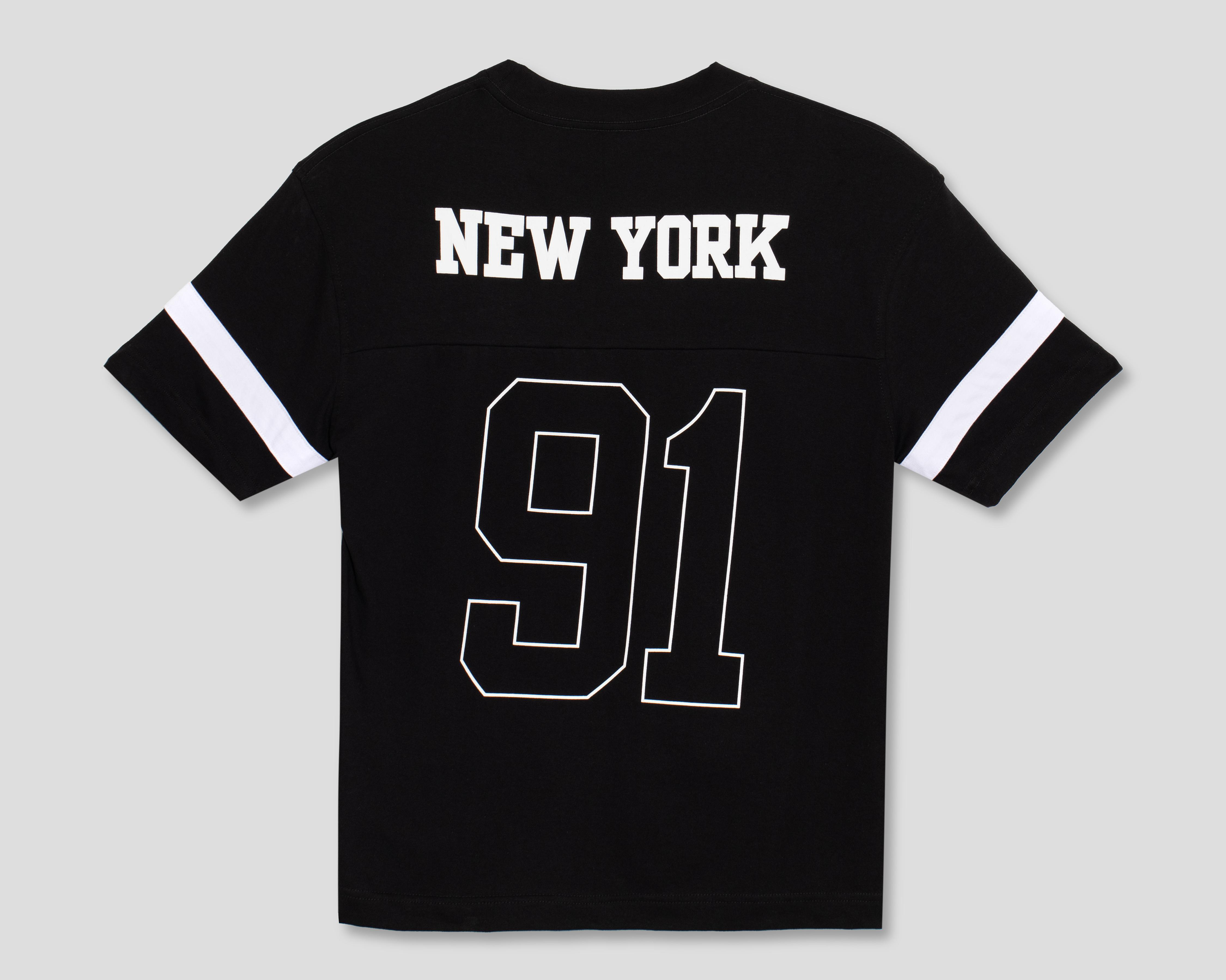 Foto 2 | Playera de Cuello Redondo Negra Strona para Hombre