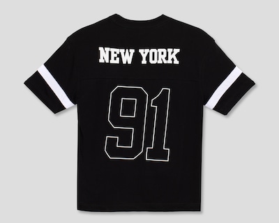 Foto 2 | Playera de Cuello Redondo Negra Strona para Hombre