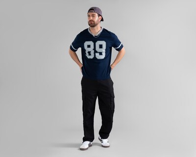 Foto 3 | Playera Strona Cuello V para Hombre