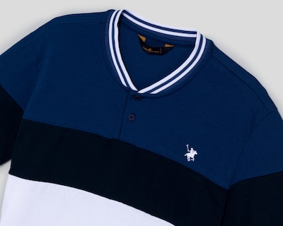 Foto 3 | Playera Polo York Team Polo Club Cuello Mao para Hombre