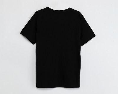 Foto 2 | Playera de Cuello Redondo Negra Superman para Hombre