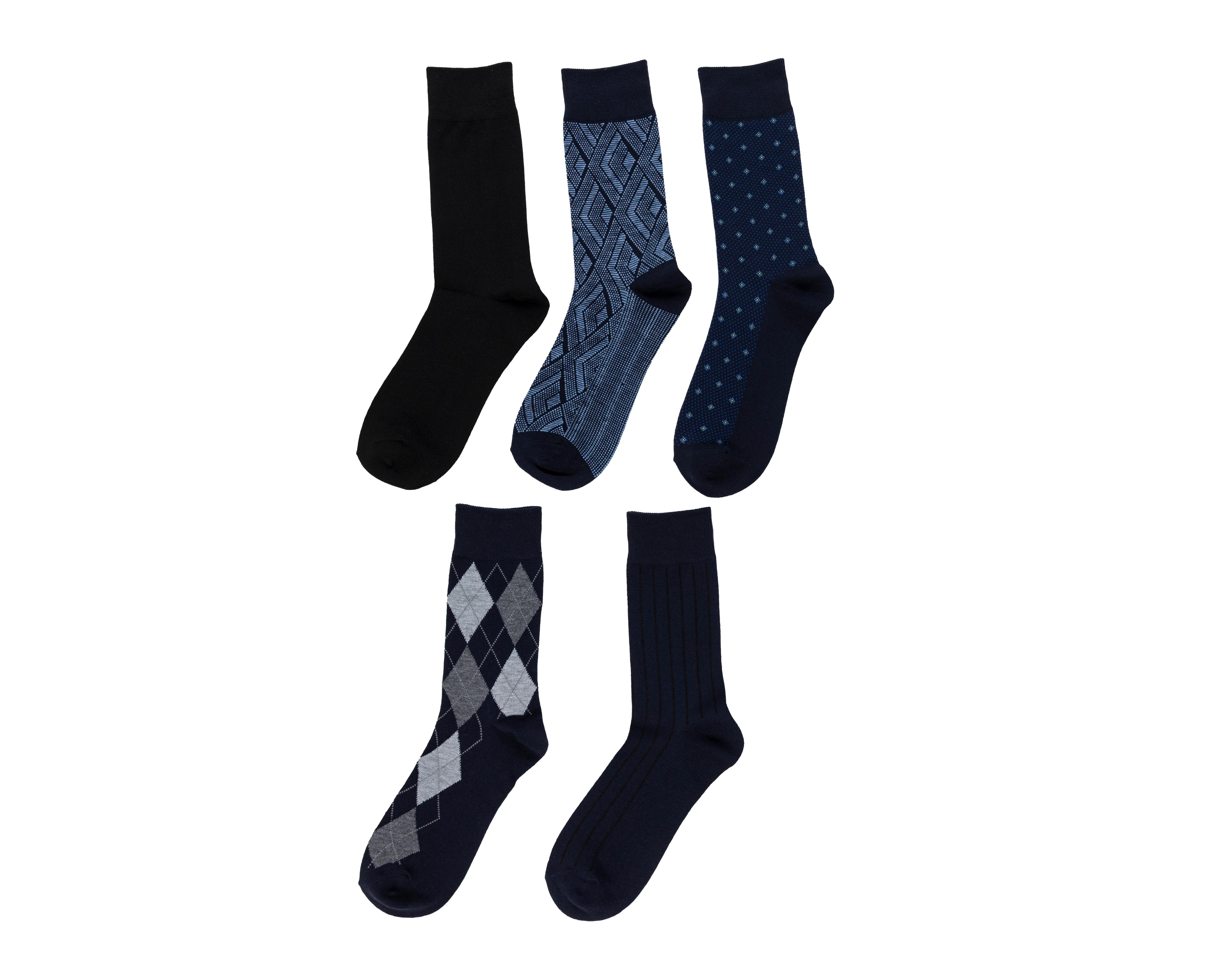 Calcetas de Vestir Wall Street para Hombre 5 Pares $149