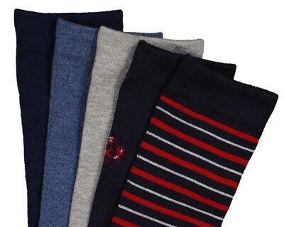 Foto 2 | Calcetas de Vestir Wall Street para Hombre 5 Pares