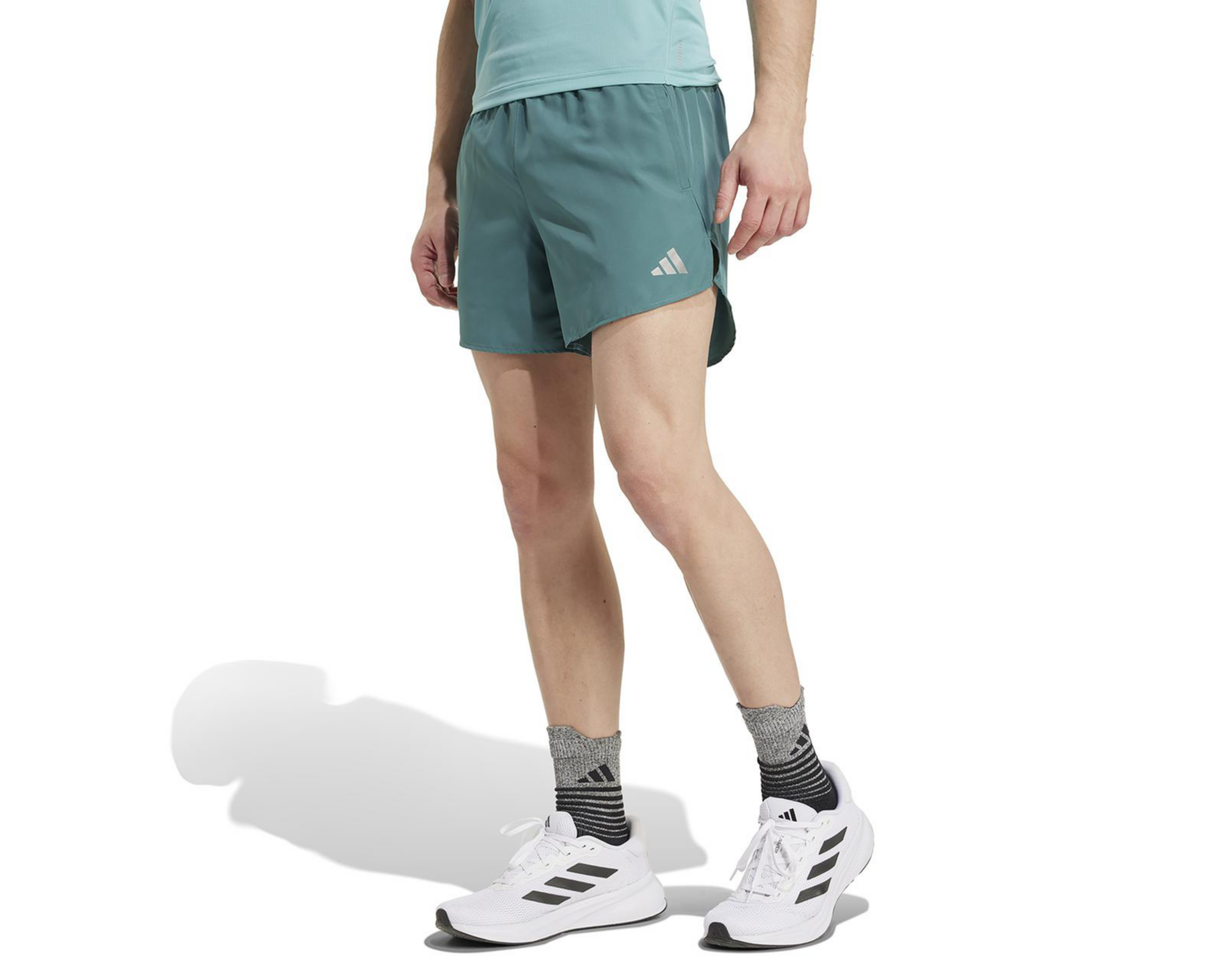 Foto 1 | Short para Correr Adidas Run It Aeroready para Hombre
