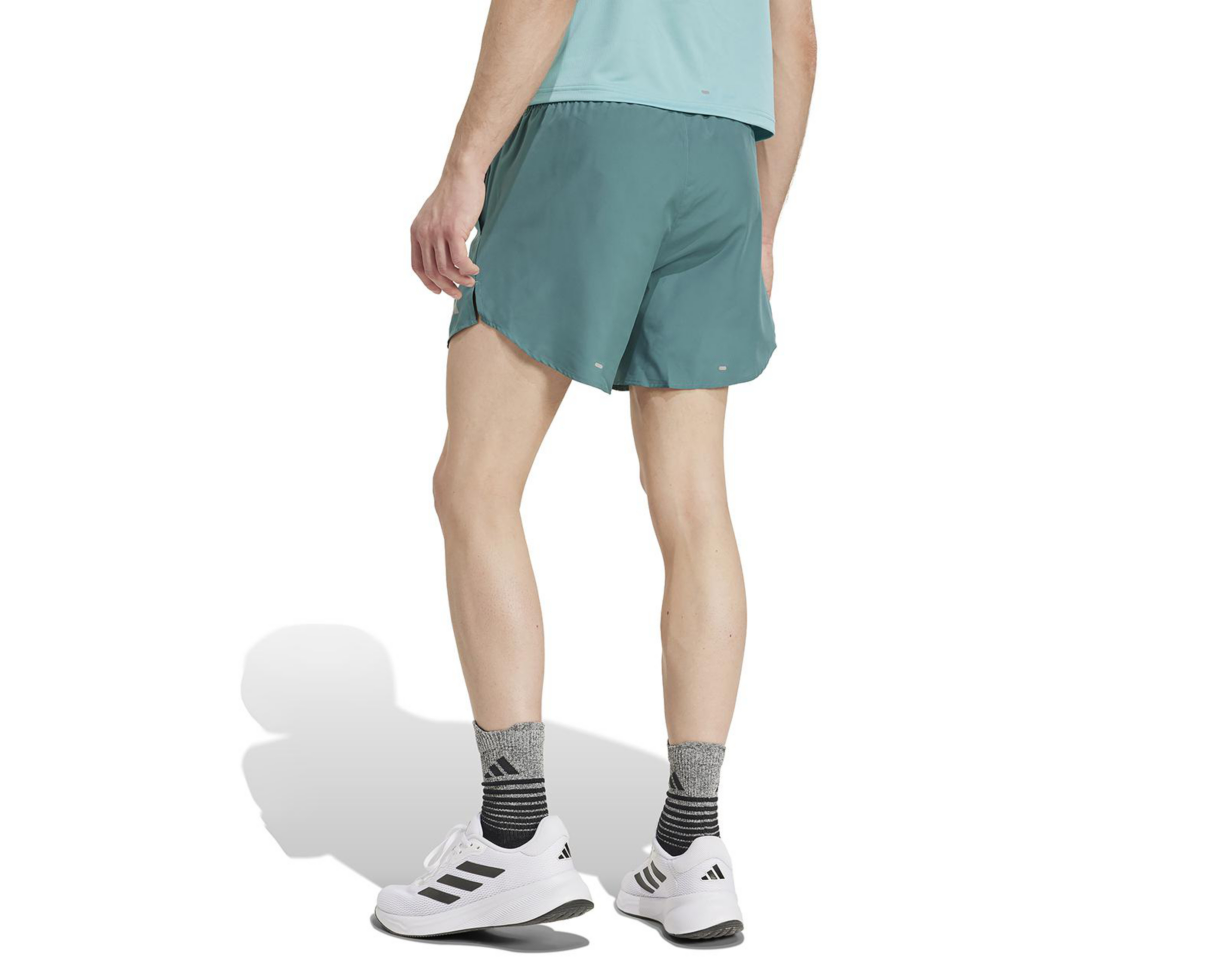 Foto 2 | Short para Correr Adidas Run It Aeroready para Hombre