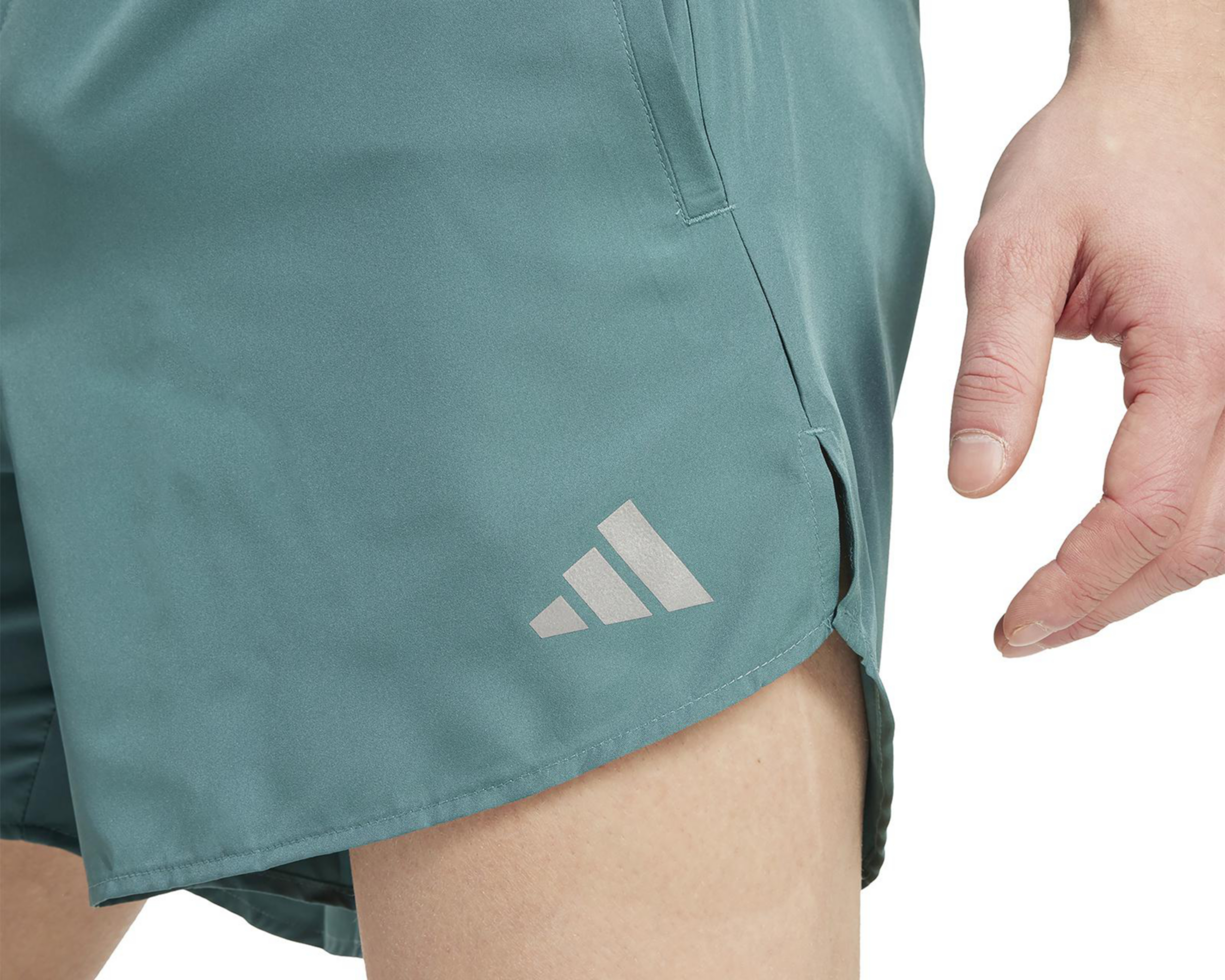 Foto 3 | Short para Correr Adidas Run It Aeroready para Hombre