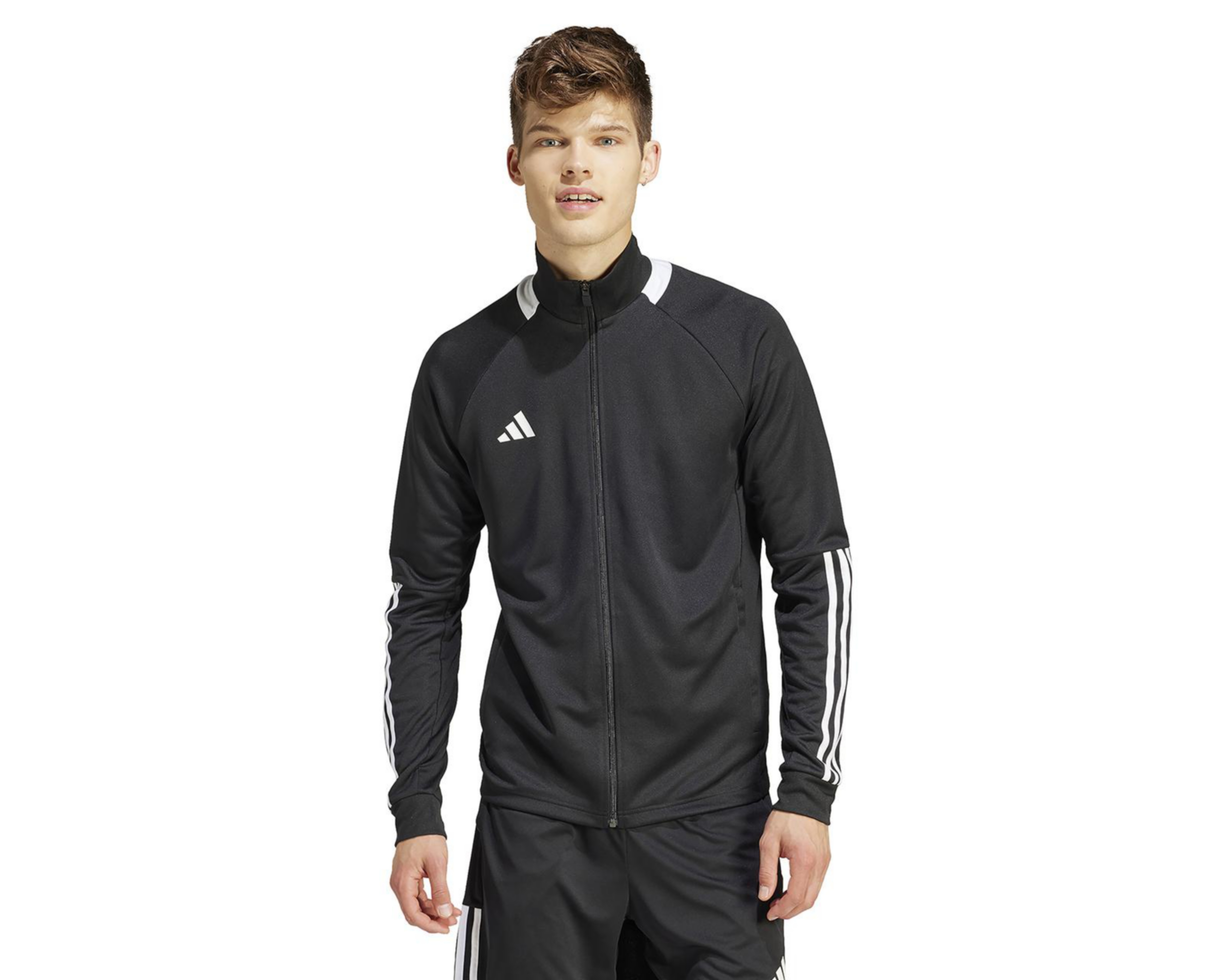 Foto 2 pulgar | Chamarra de Entrenamiento Adidas Sereno Aeroready para Hombre