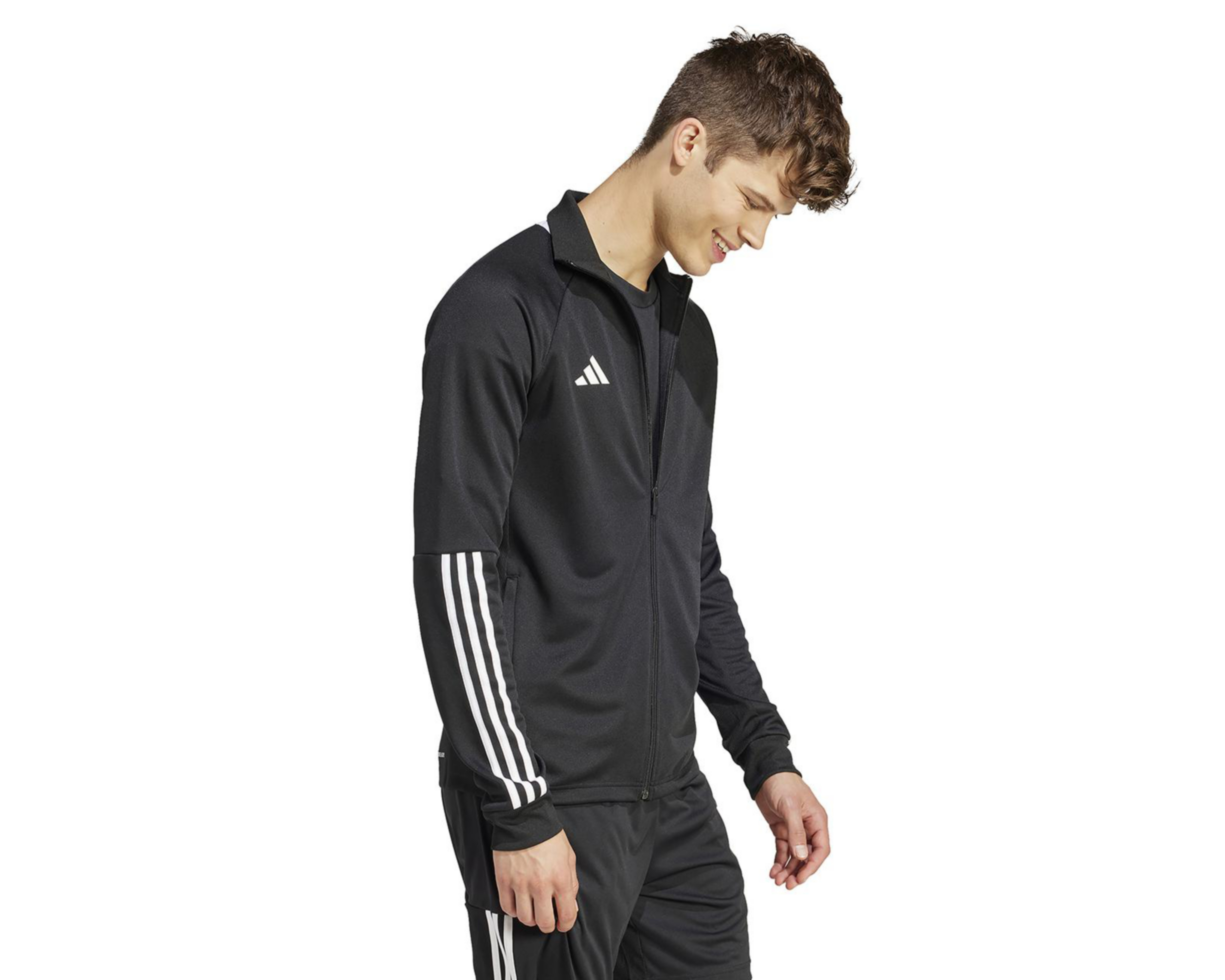 Foto 3 pulgar | Chamarra de Entrenamiento Adidas Sereno Aeroready para Hombre