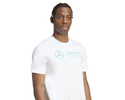 Foto 4 | Playera Mercedes AMG Petronas Formula One Team Adidas para Hombre