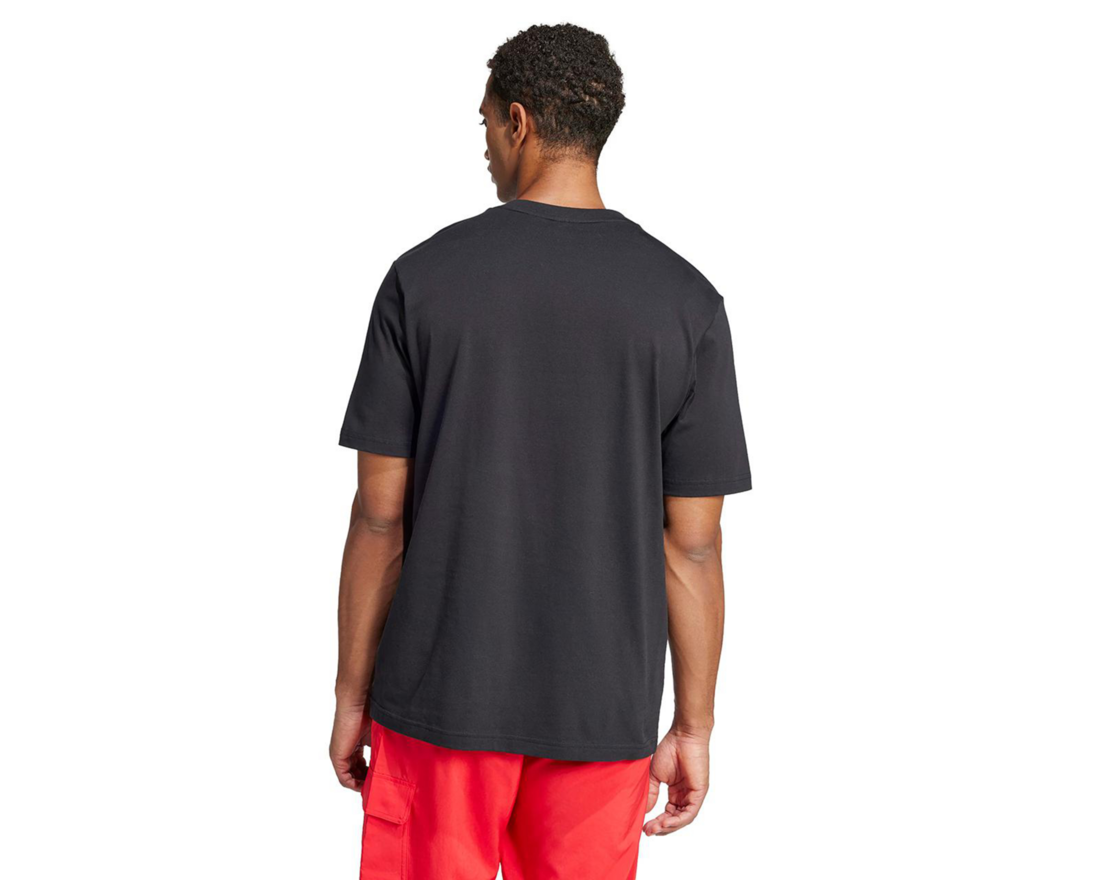 Foto 4 pulgar | Playera de Cuello Redondo Adidas Essentials Linear para Hombre