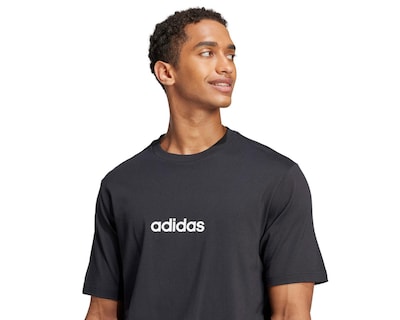 Foto 4 | Playera de Cuello Redondo Adidas Essentials Linear para Hombre