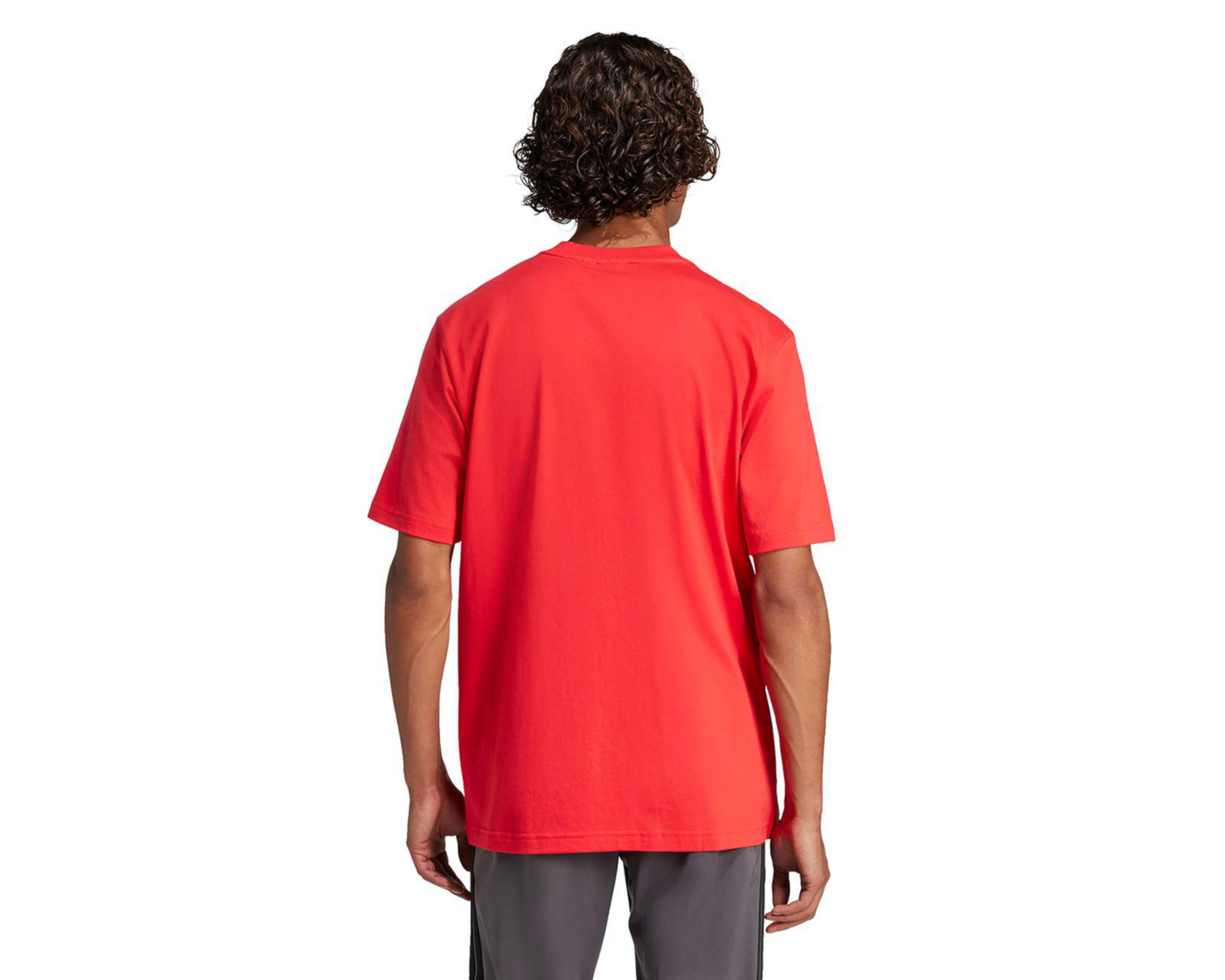 Foto 4 pulgar | Playera de Cuello Redondo Adidas Essentials Linear para Hombre
