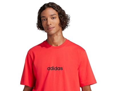 Foto 4 | Playera de Cuello Redondo Adidas Essentials Linear para Hombre