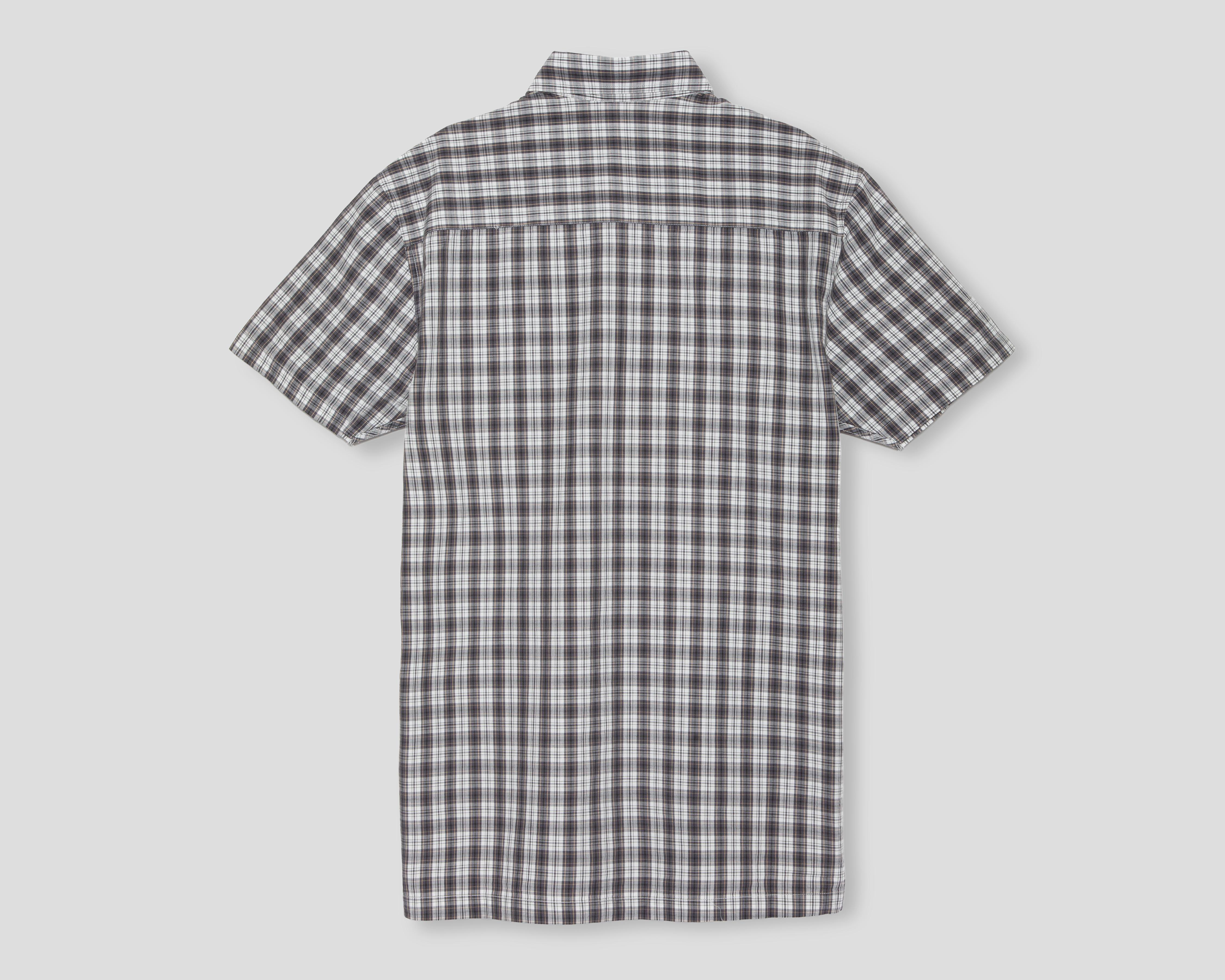 Foto 3 pulgar | Camisa Casual de Algodón Porto Sur Regular Fit a Cuadros para Hombre