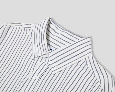 Foto 3 | Camisa Casual de Algodón Refill Regular Fit a Rayas para Hombre