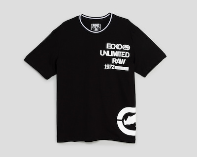 Foto 1 | Playera de Cuello Redondo Negra Ecko Unltd. para Hombre
