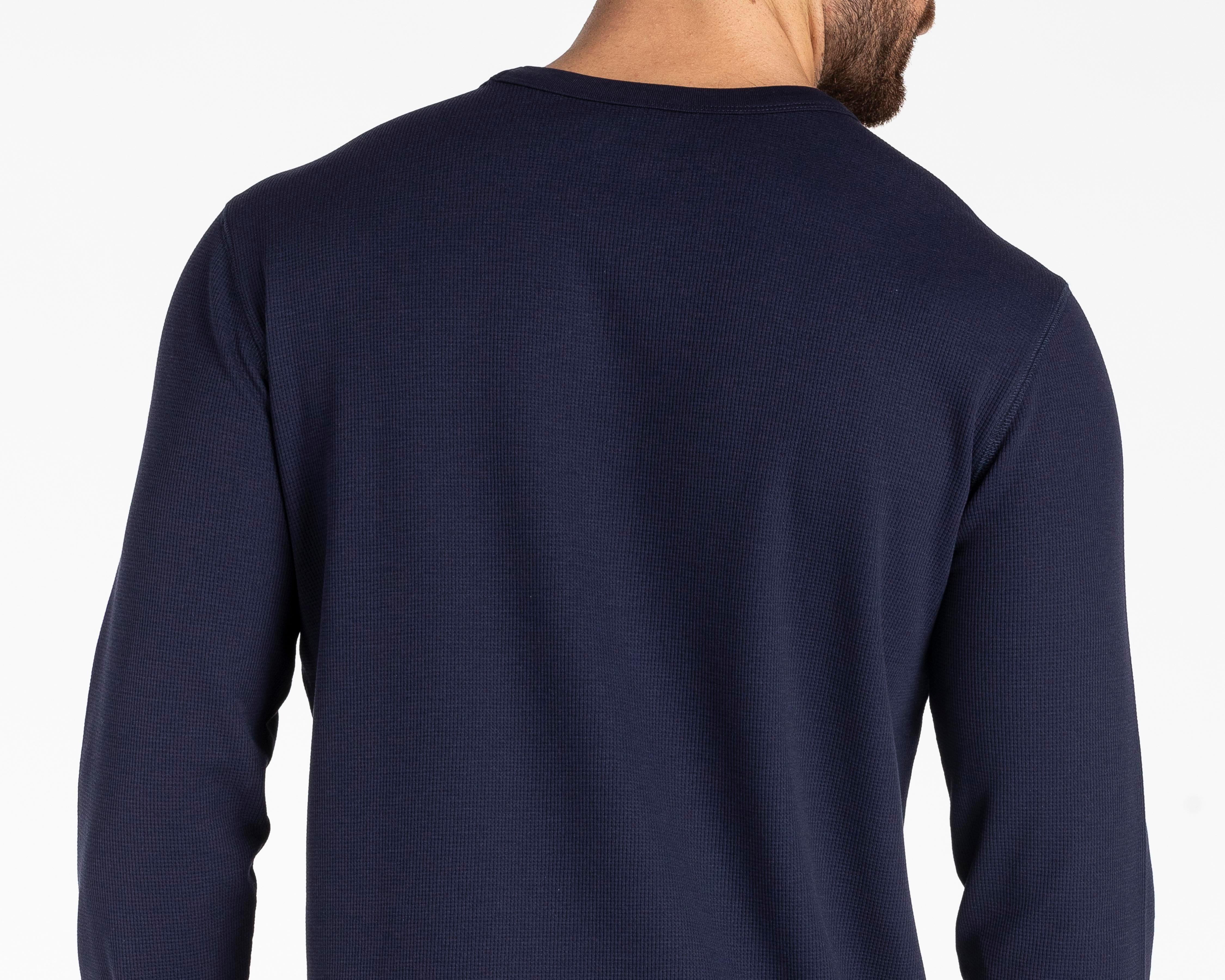 Foto 6 pulgar | Playera de Cuello Redondo Azul Refill para Hombre