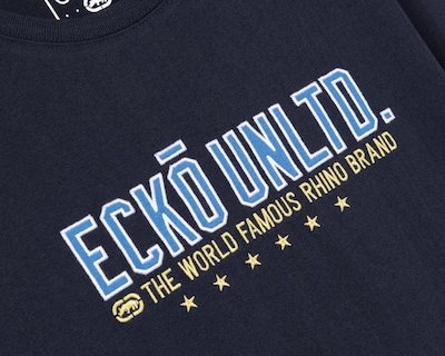 Foto 3 | Playera de Cuello Redondo Azul Ecko Unltd. para Hombre