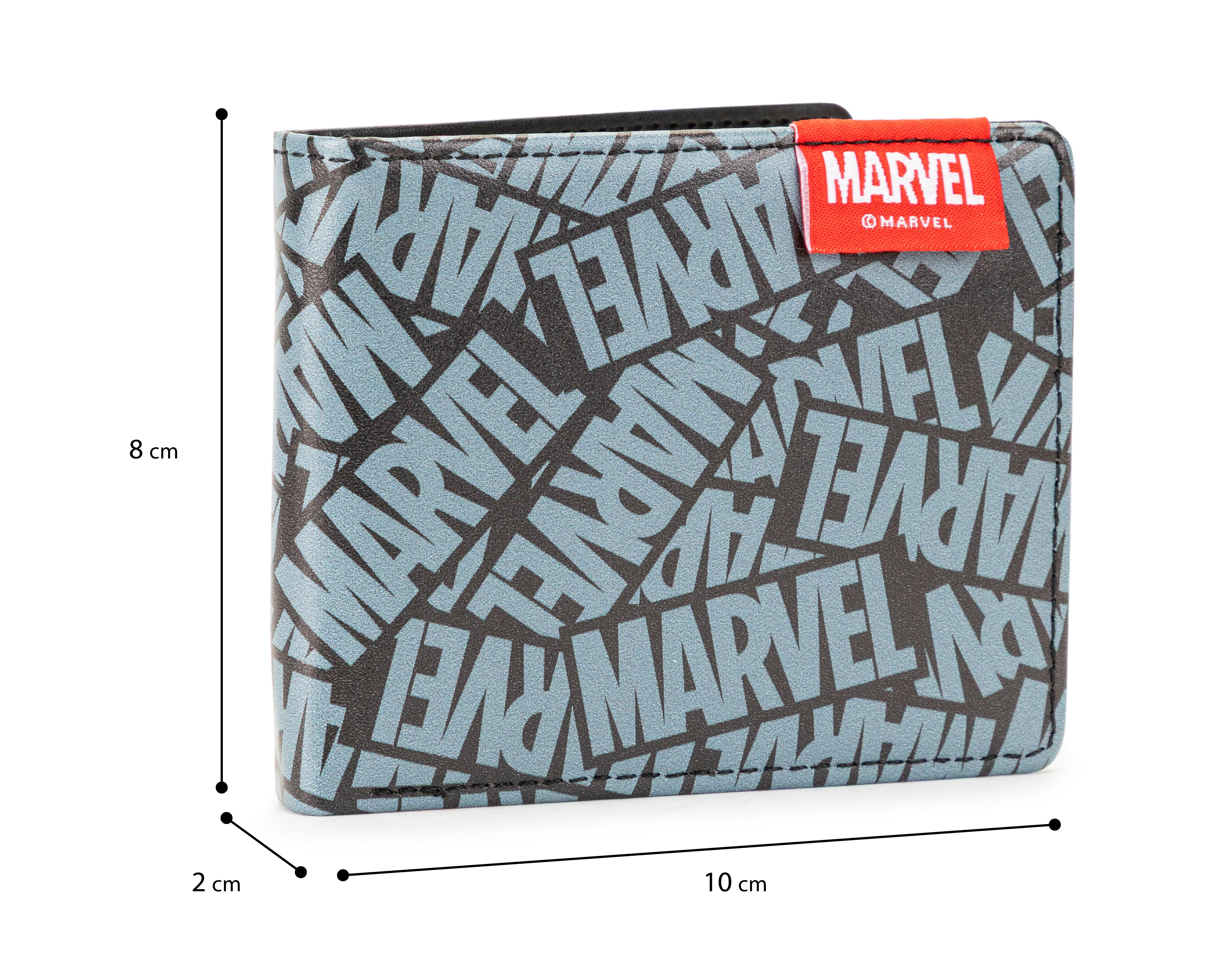 Foto 7 pulgar | Cartera para Hombre Marvel Estampada