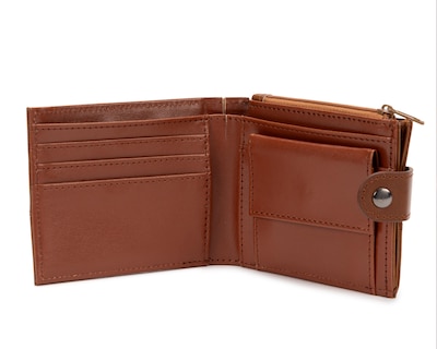 Foto 4 | Cartera para Hombre Refill Café