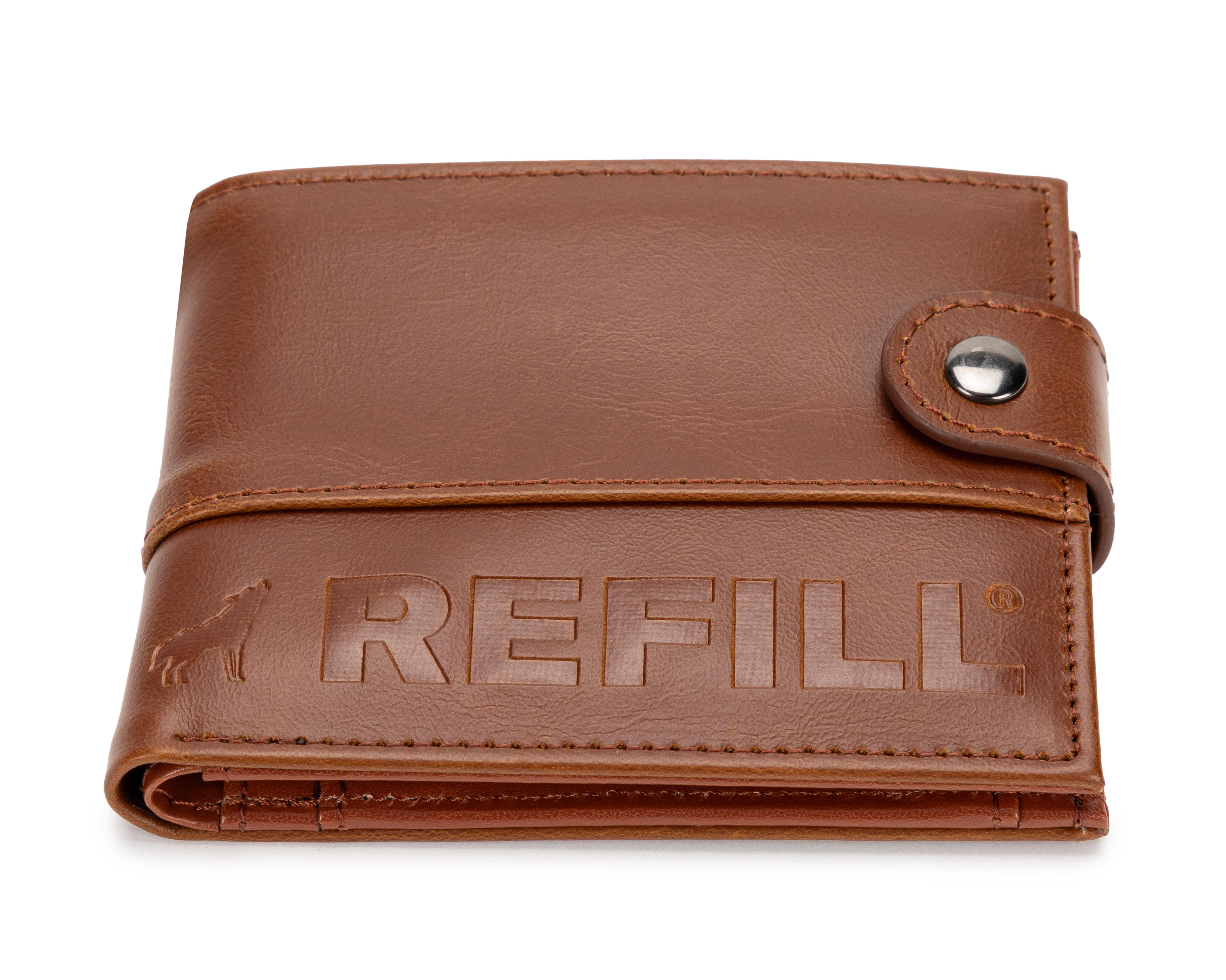 Foto 6 pulgar | Cartera para Hombre Refill Café