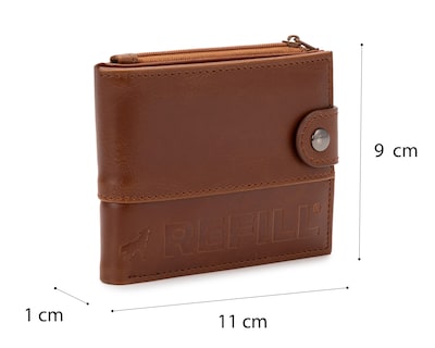 Foto 6 | Cartera para Hombre Refill Café