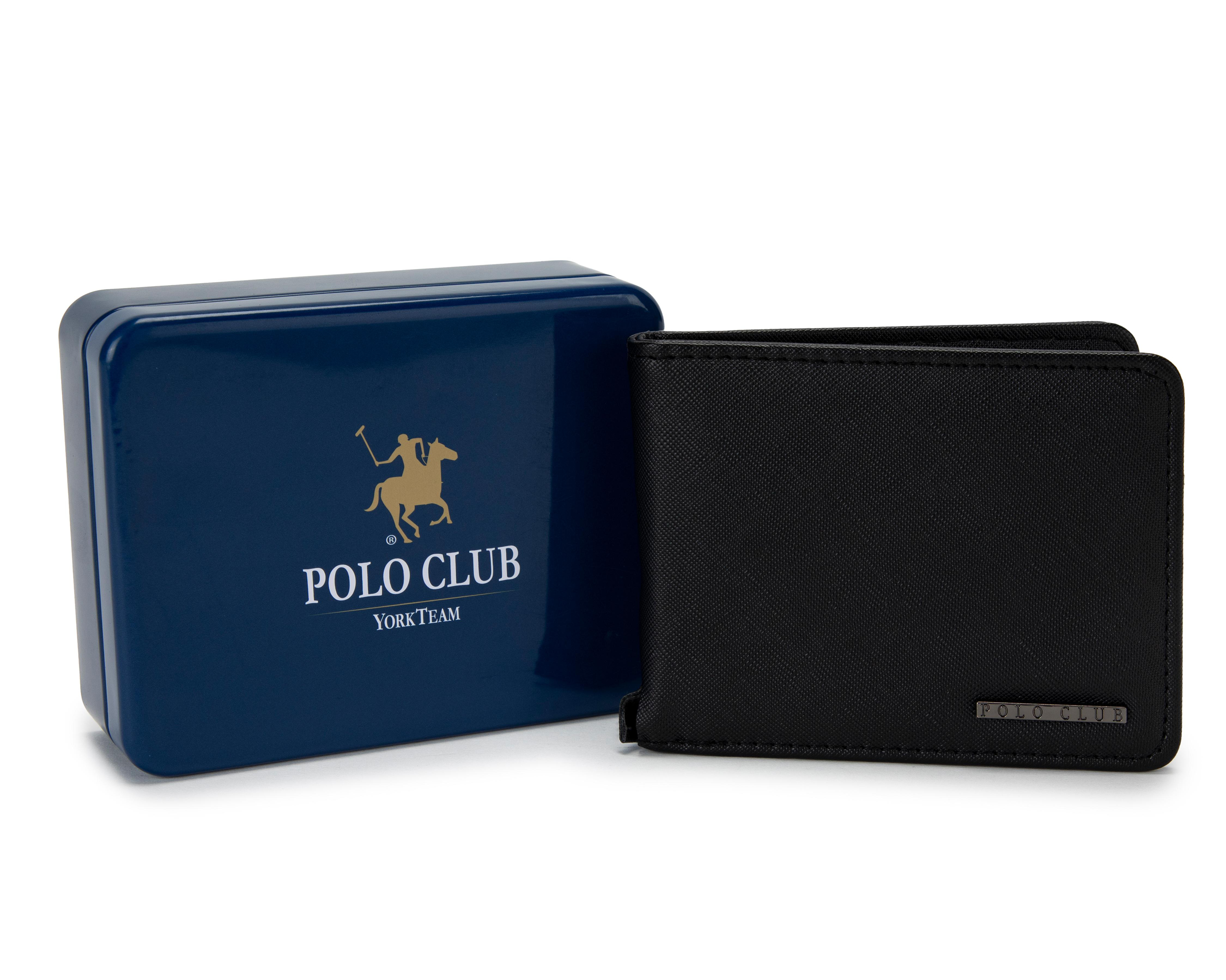 Foto 2 pulgar | Cartera para Hombre York Team Polo Club Negra