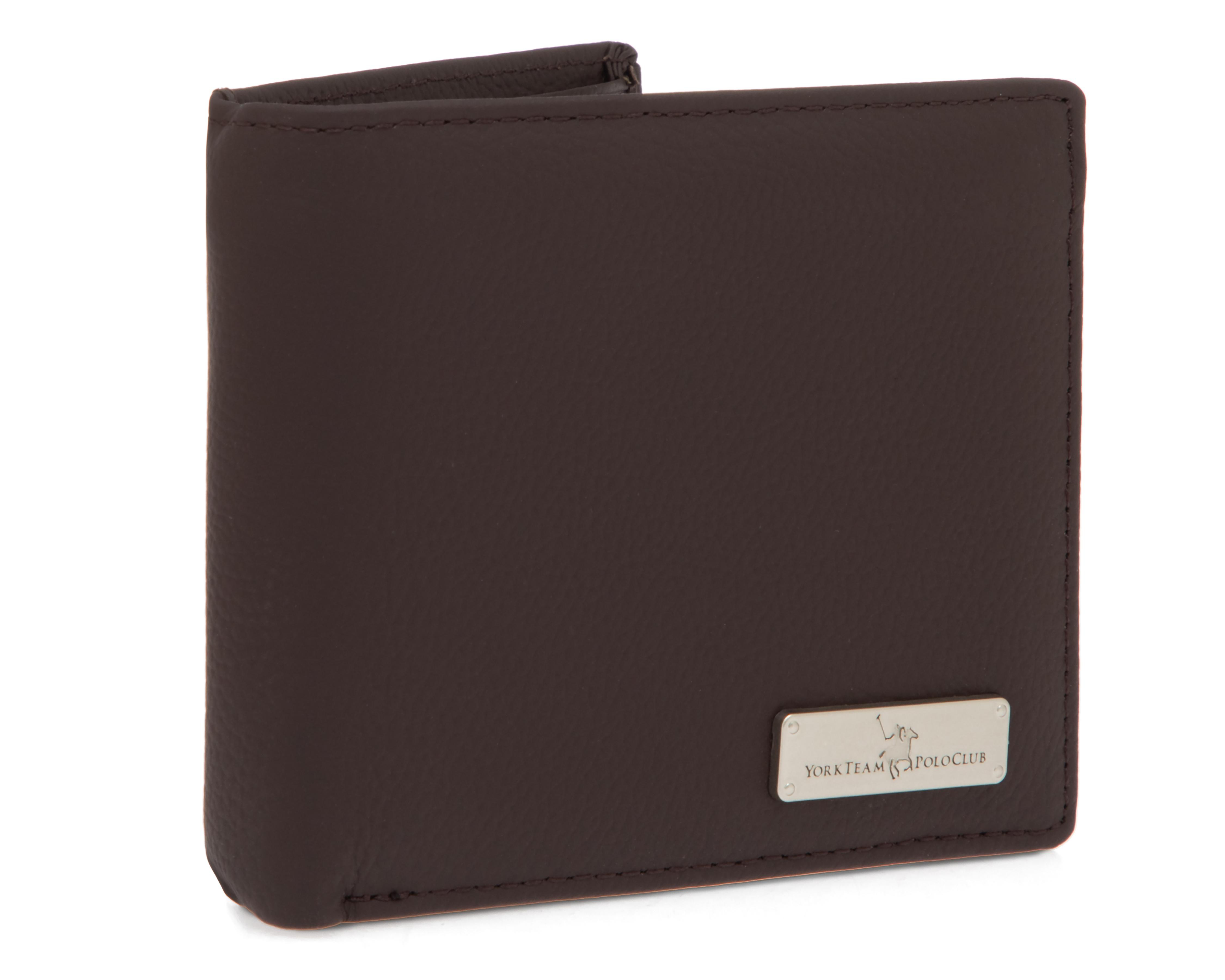 Foto 3 pulgar | Cartera de Piel para Hombre York Team Polo Club Bifold