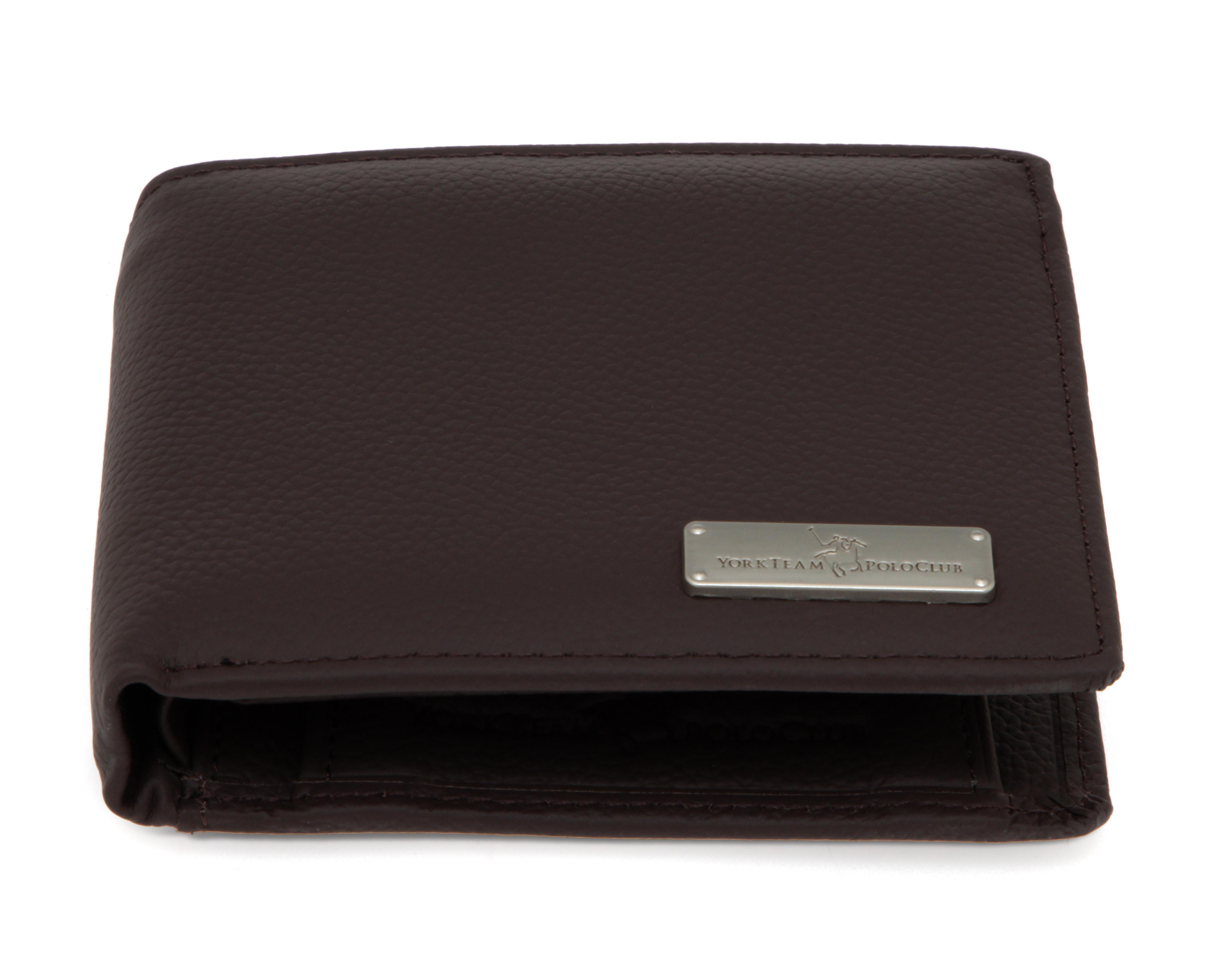 Foto 6 pulgar | Cartera de Piel para Hombre York Team Polo Club Bifold