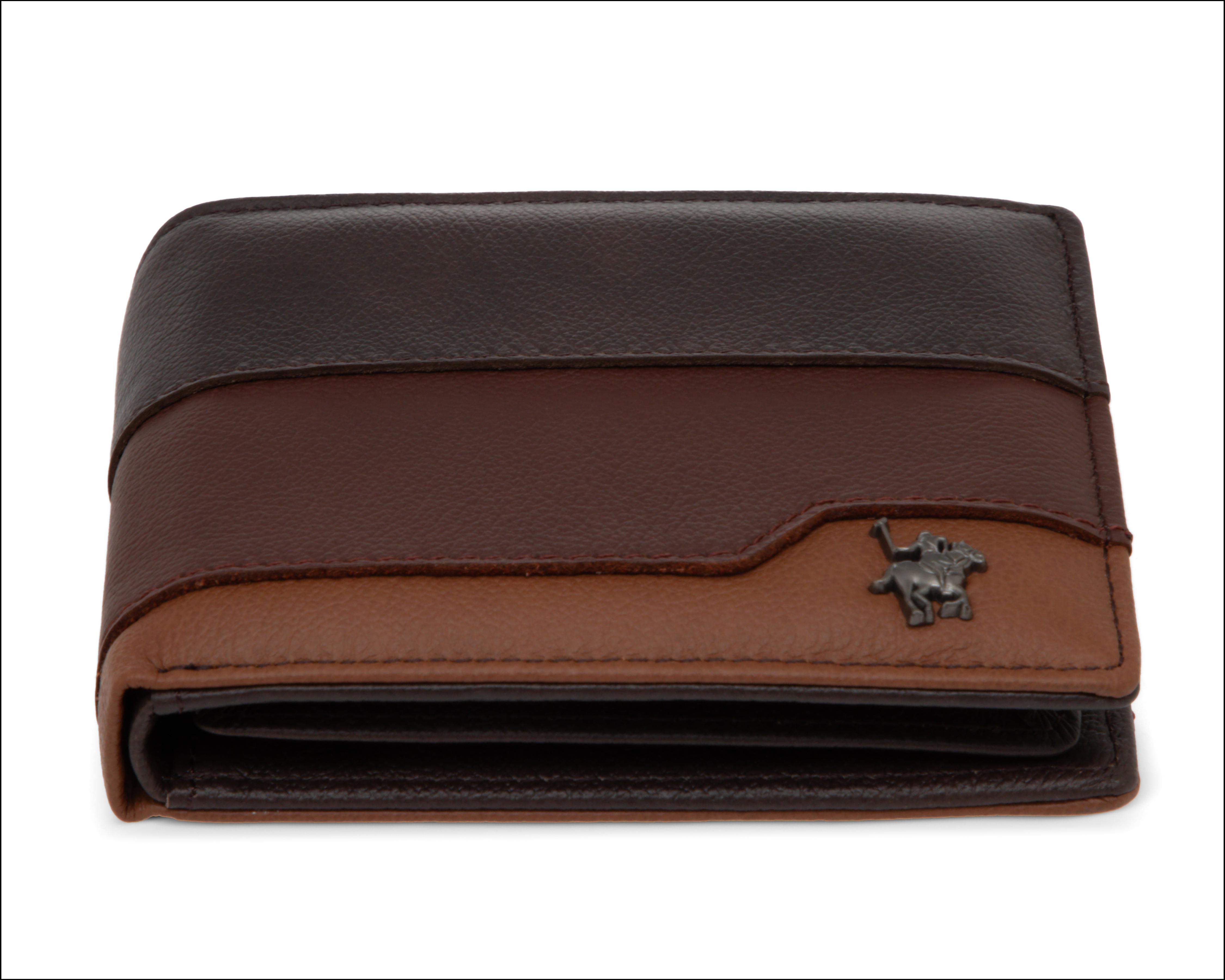 Foto 6 pulgar | Cartera de Piel para Hombre York Team Polo Club Café