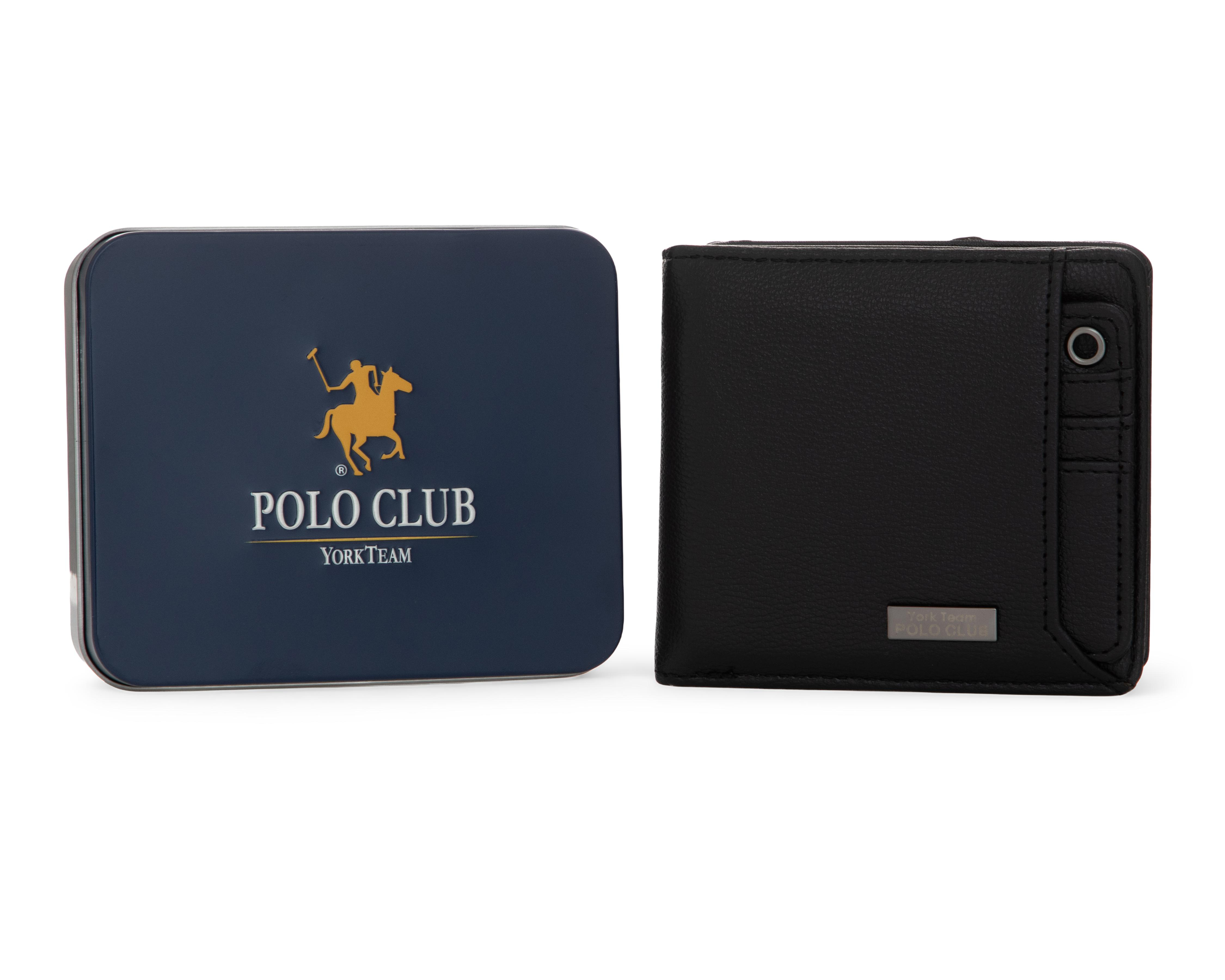 Foto 2 pulgar | Cartera para Hombre York Team Polo Club Negra