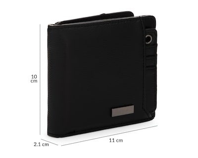 Foto 7 | Cartera para Hombre York Team Polo Club Negra