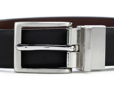 Foto 3 | Cinturón para Hombre Wall Street Reversible