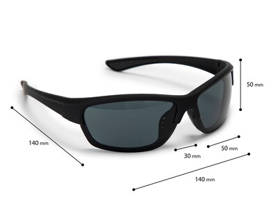 Foto 5 | Lentes de Sol para Hombre Strona Rectangulares Negros