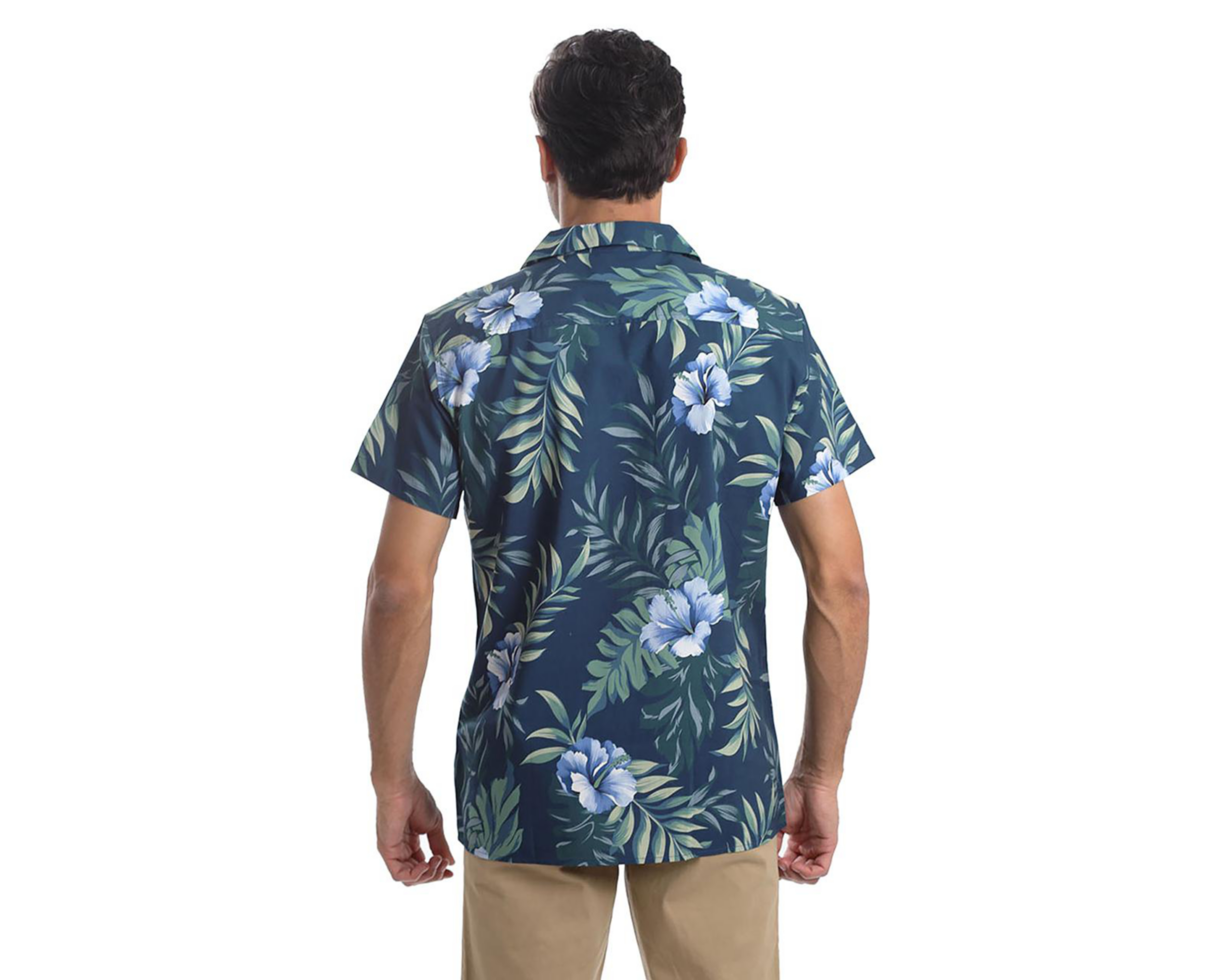 Foto 3 | Camisa Casual Chaps Slim Fit Estampada para Hombre