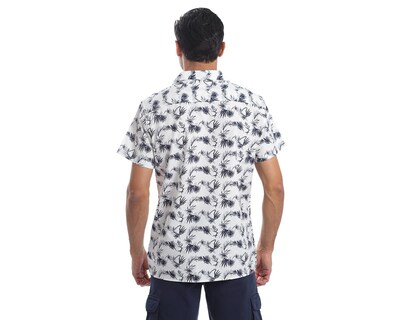 Foto 3 | Camisa Casual Chaps Slim Fit Full Print para Hombre