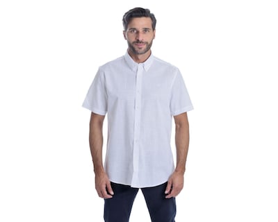 Foto 1 | Camisa Casual de Algodón Chaps Slim Fit para Hombre