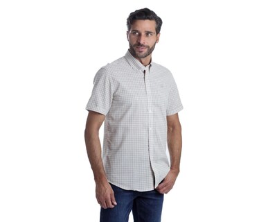 Foto 2 | Camisa Casual de Algodón Chaps Slim Fit para Hombre