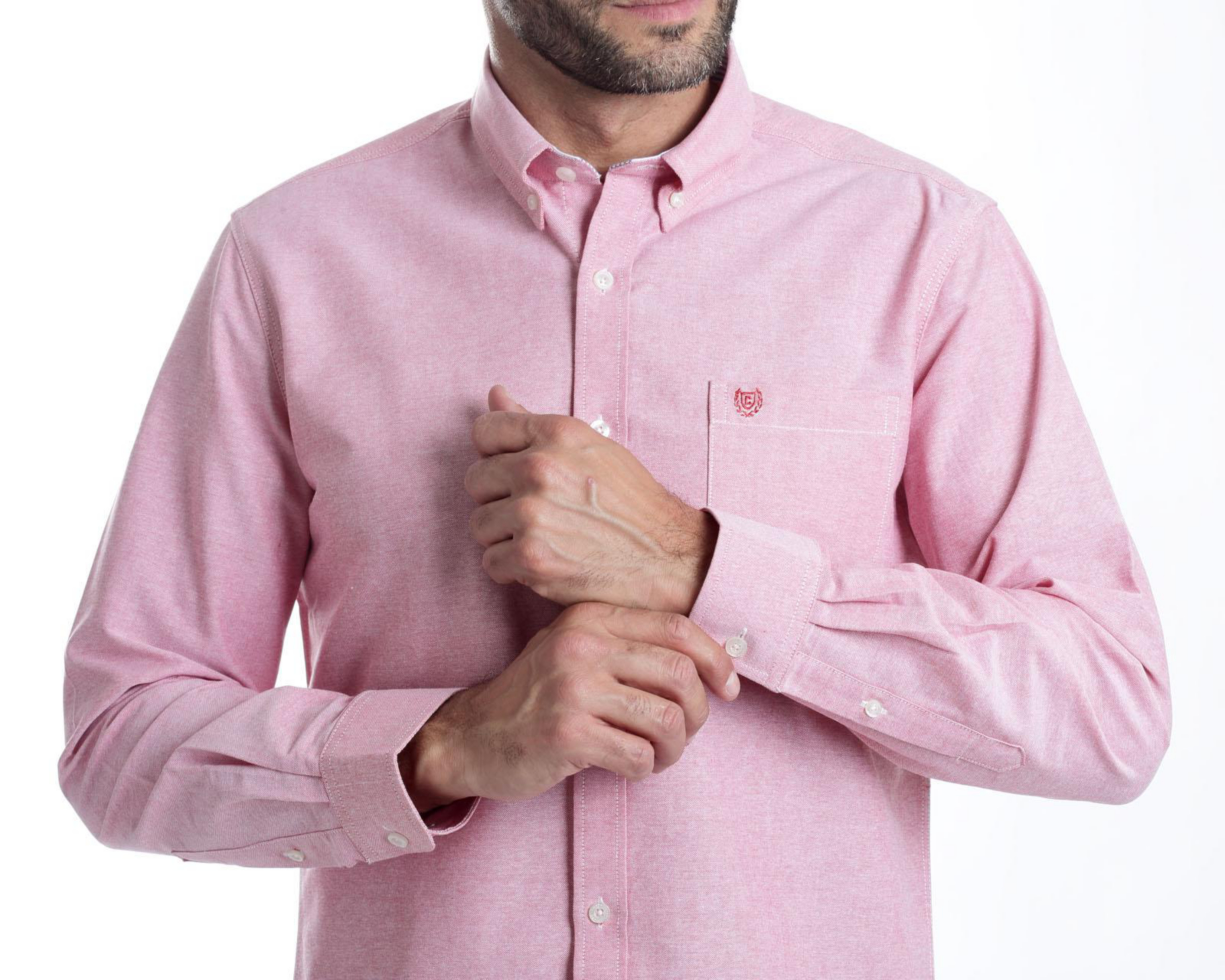 Foto 5 pulgar | Camisa Casual de Algodón Chaps Slim Fit para Hombre