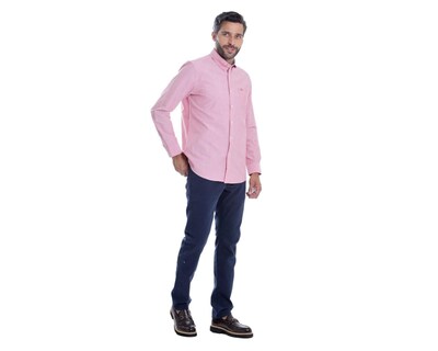 Foto 5 | Camisa Casual de Algodón Chaps Slim Fit para Hombre