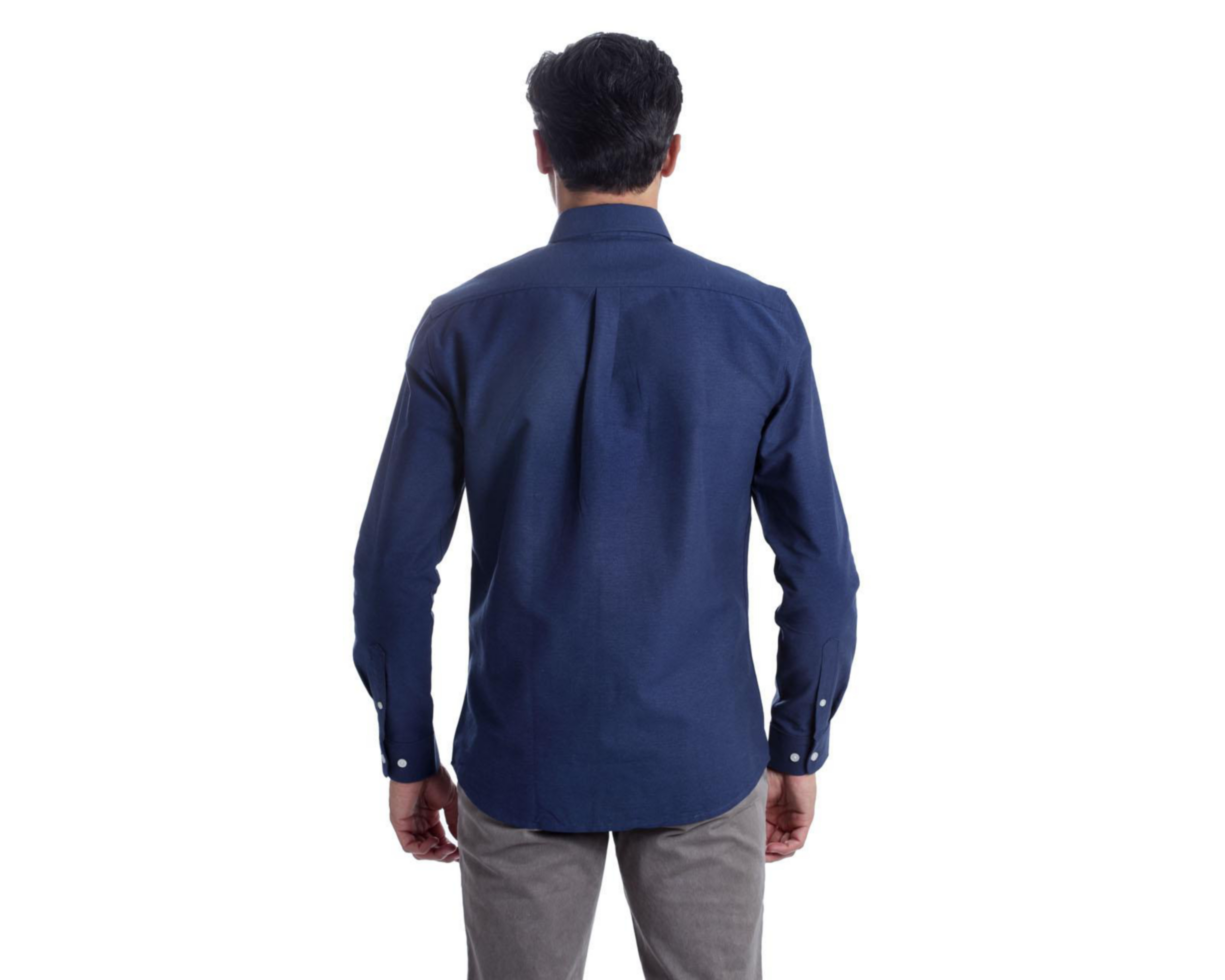 Foto 4 pulgar | Camisa Casual de Algodón Chaps Slim Fit para Hombre