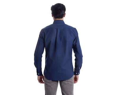 Foto 3 | Camisa Casual de Algodón Chaps Slim Fit para Hombre